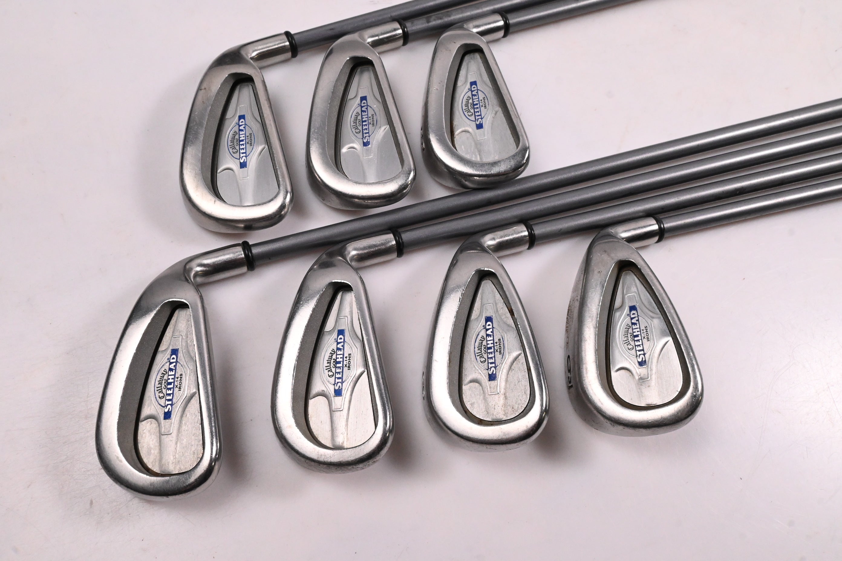 Callaway X-14 Irons / 3-9i / Firm Flex Callaway Steelhead X-14 Shafts