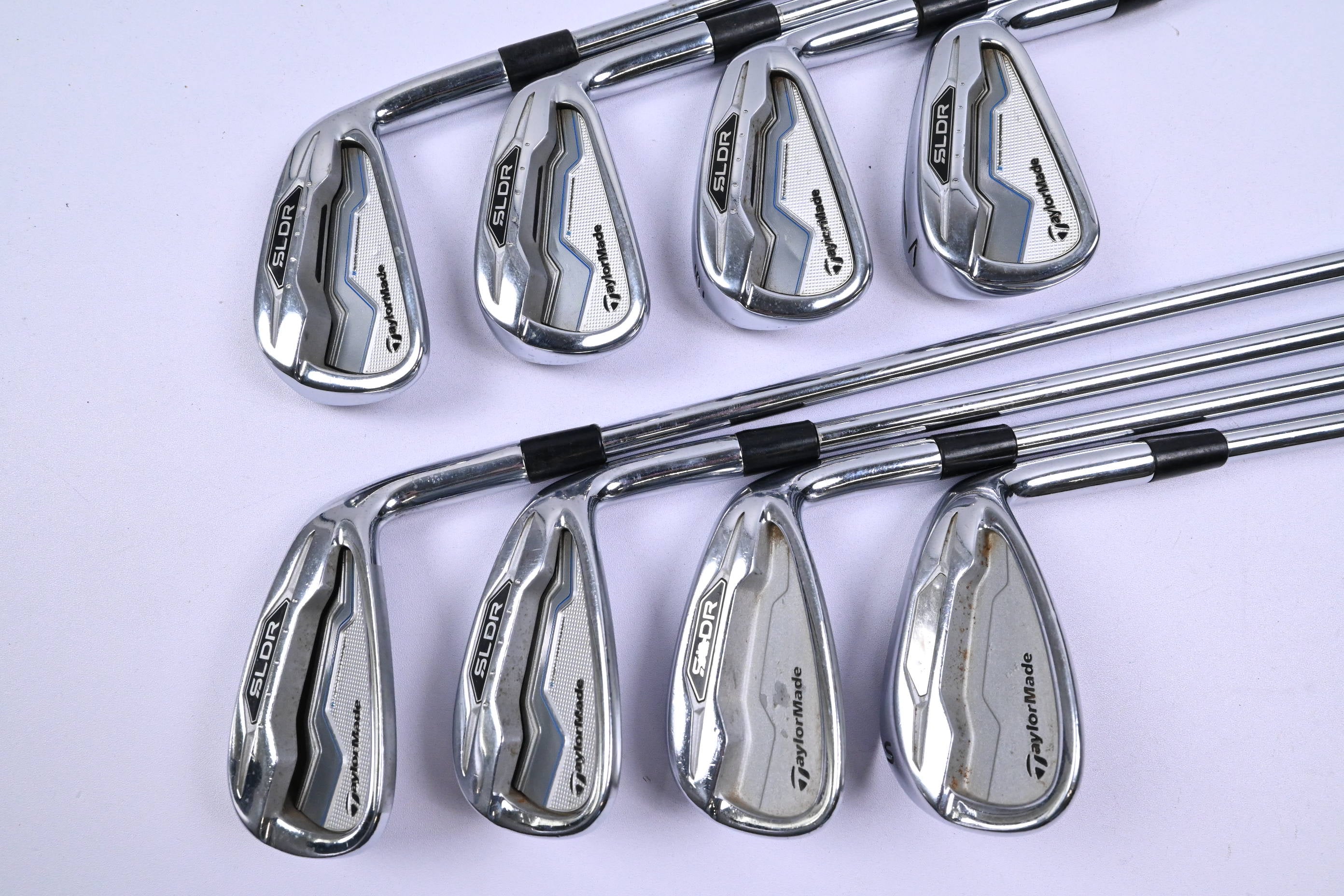 Taylormade SLDR Irons / 4-PW+SW / Regular Flex KBS Tour C-Taper 90 Shafts