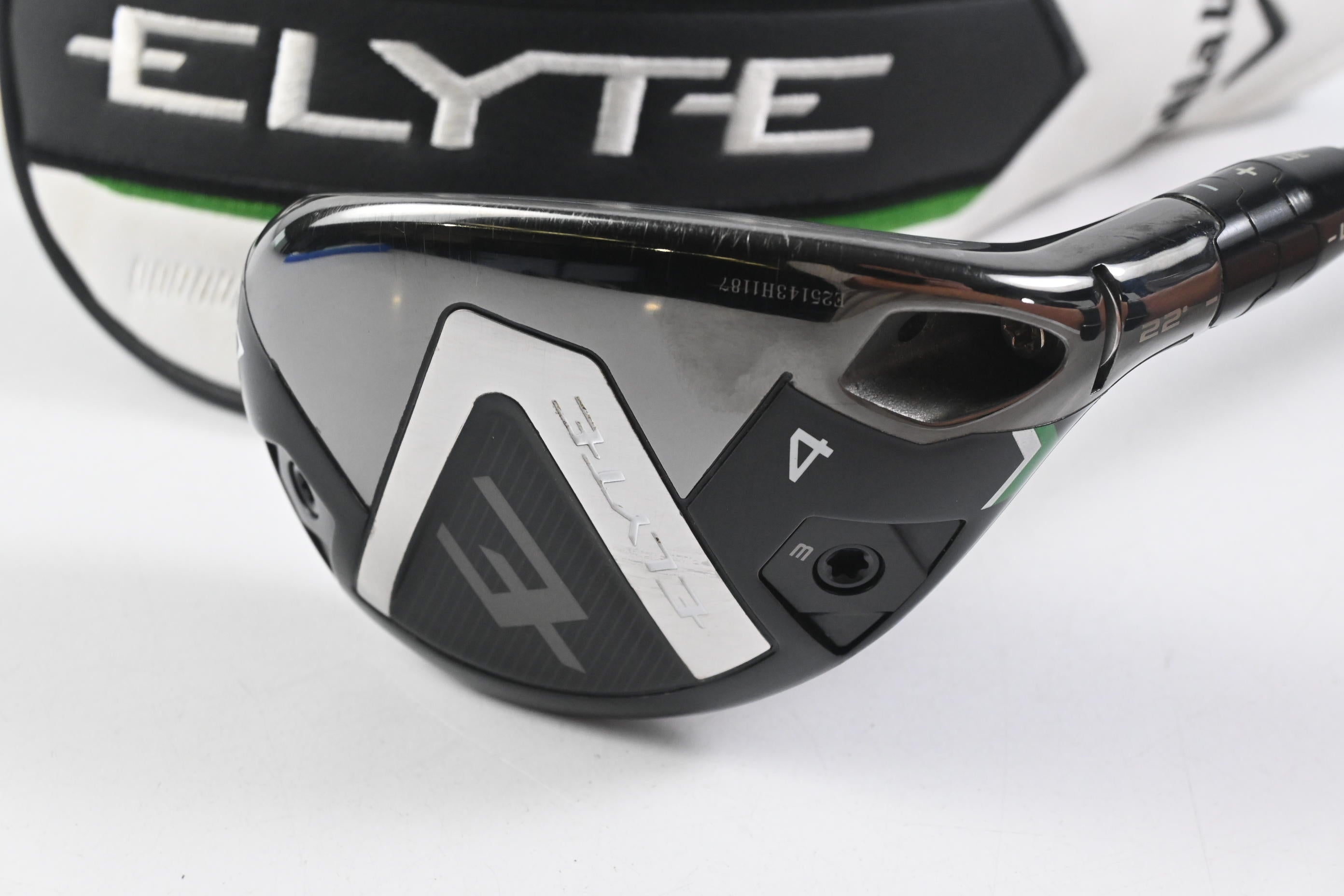 Callaway Elyte #4 Hybrid / 22 Degree / Regular Flex Denali Charcoal 60 Shaft