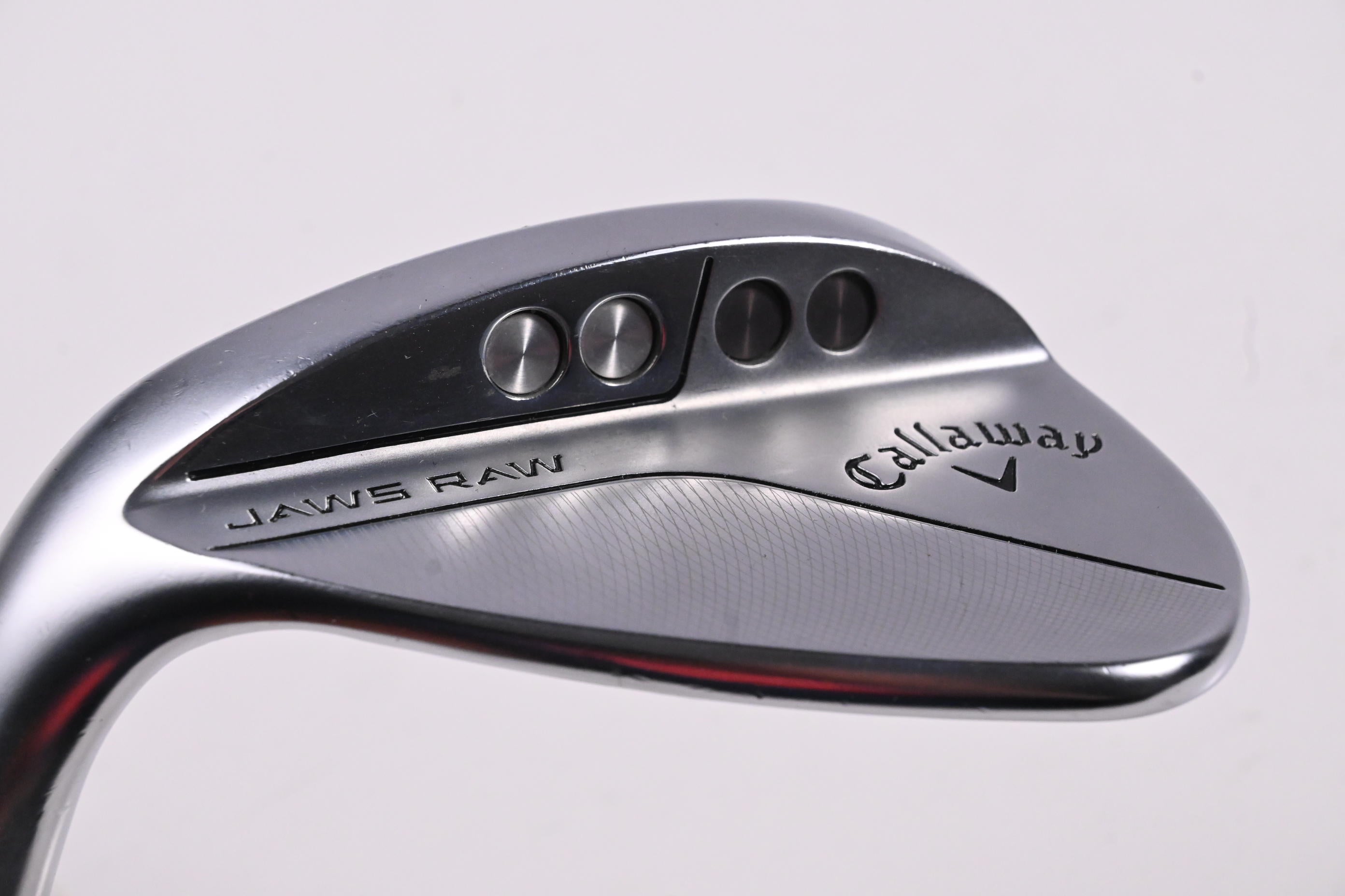 Left Hand Callaway Jaws Raw Sand Wedge / 54 Degree / Wedge Flex Dynamic Gold