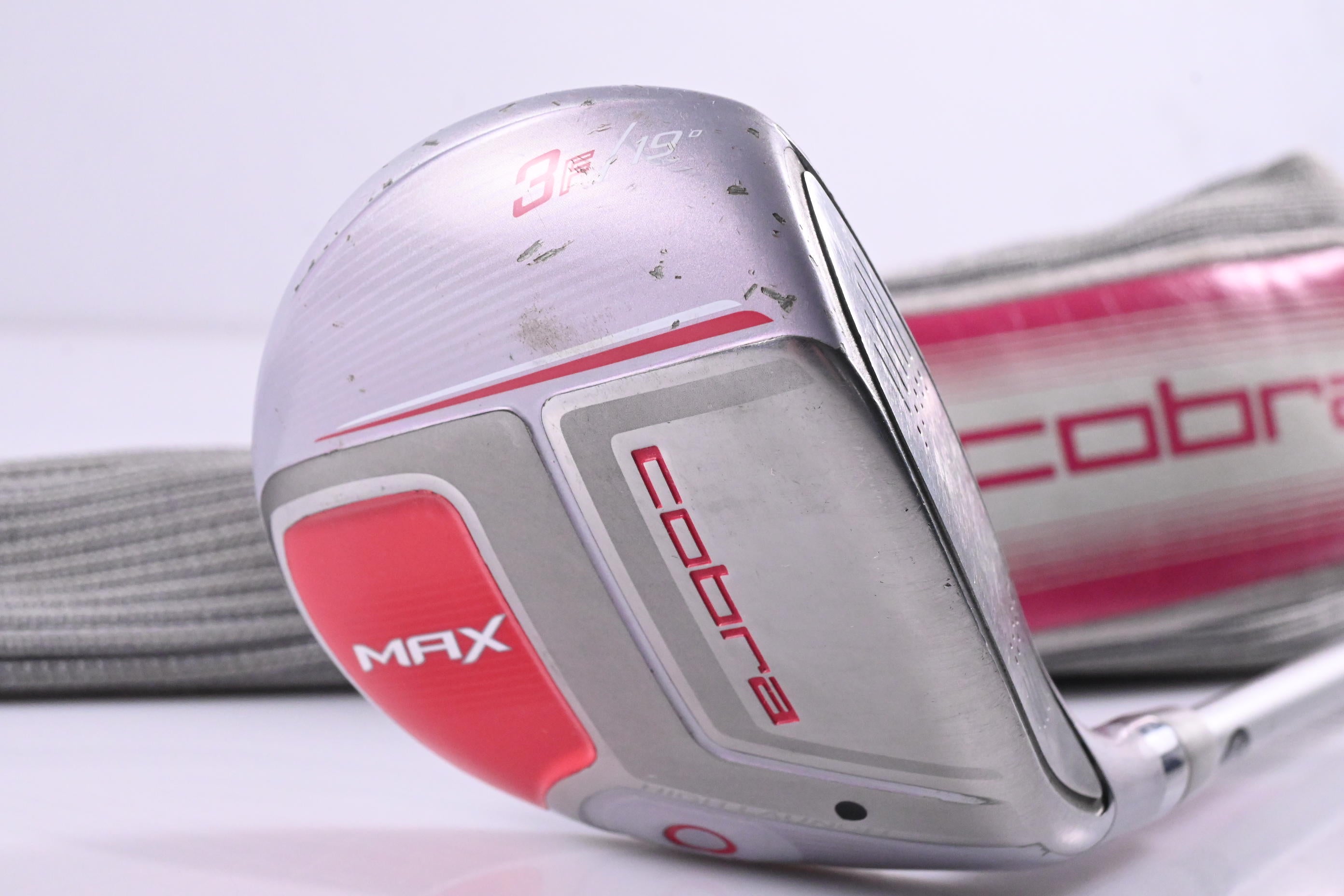 Ladies Cobra Max #3 Wood / 19 Degree / Ladies Flex Matrix Ozik White Tie X4 50
