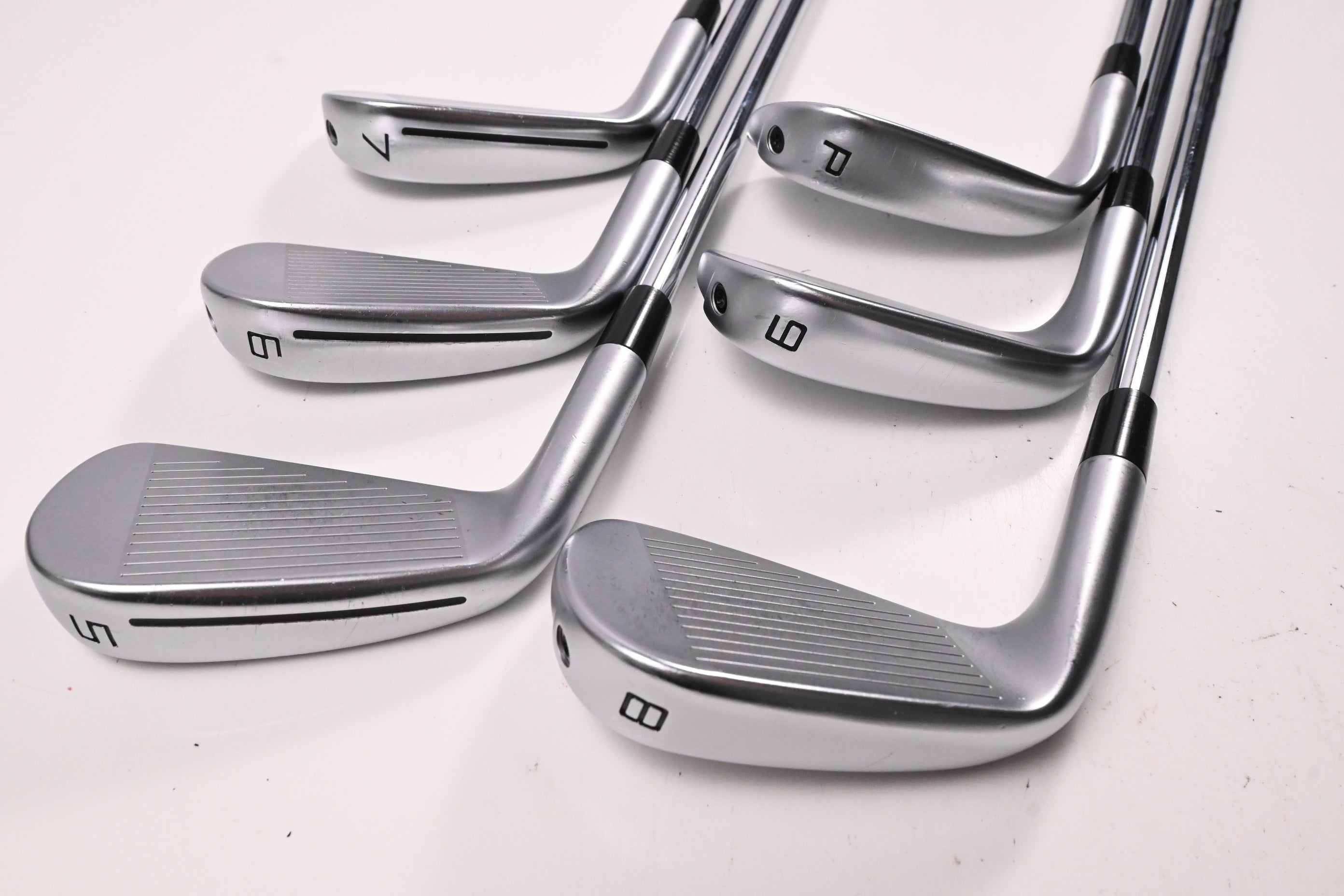 Taylormade P790 2023 Irons / 5-PW / Stiff Flex KBS Max MT 85 Shafts