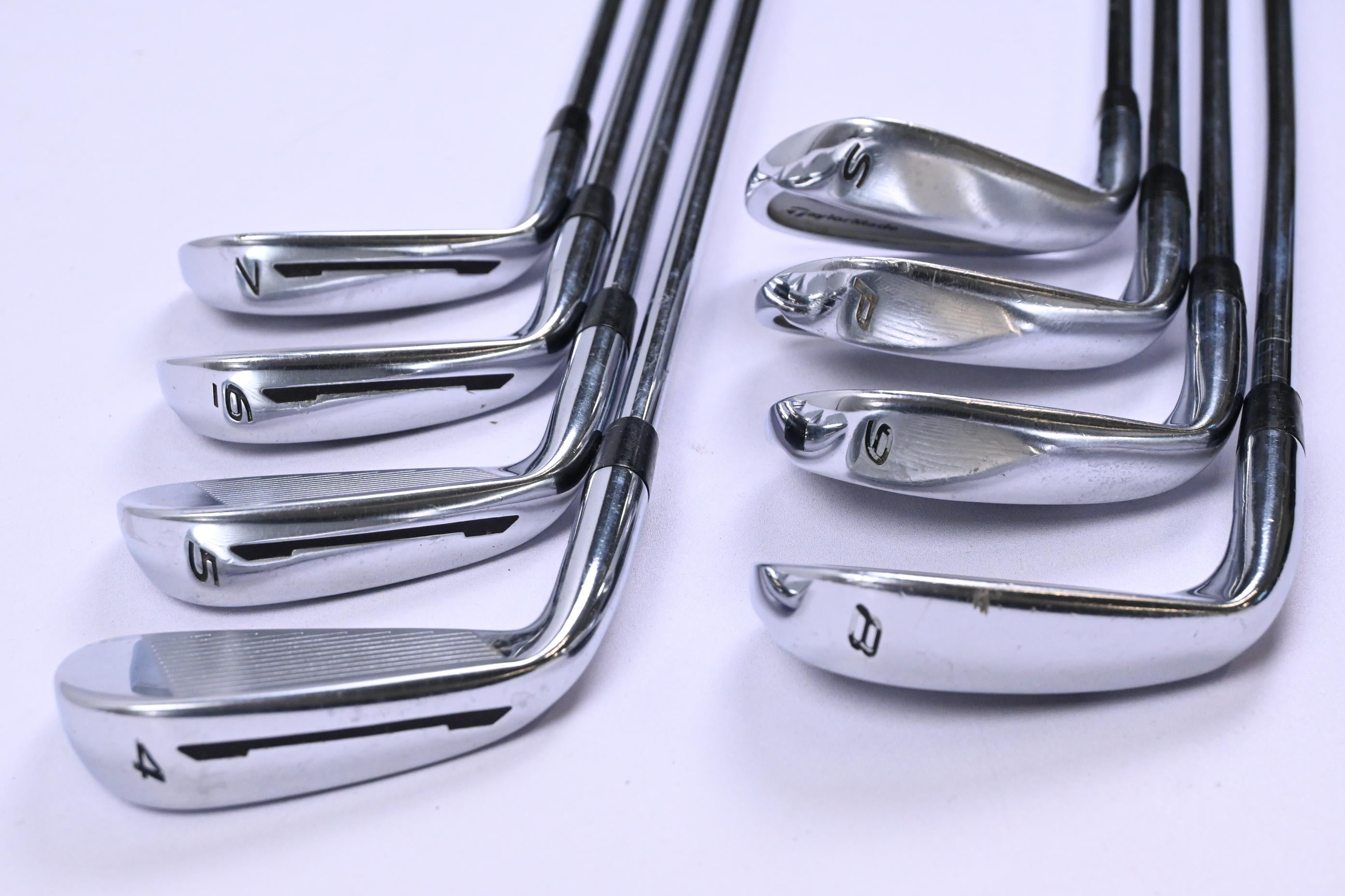 Taylormade SLDR Irons / 4-PW+SW / Regular Flex KBS Tour C-Taper 90 Shafts