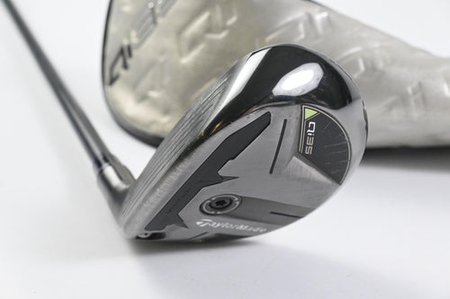 Left Hand Taylormade Qi35 #4 Hybrid / 22 Degree / Regular Flex Ventus Blue 6