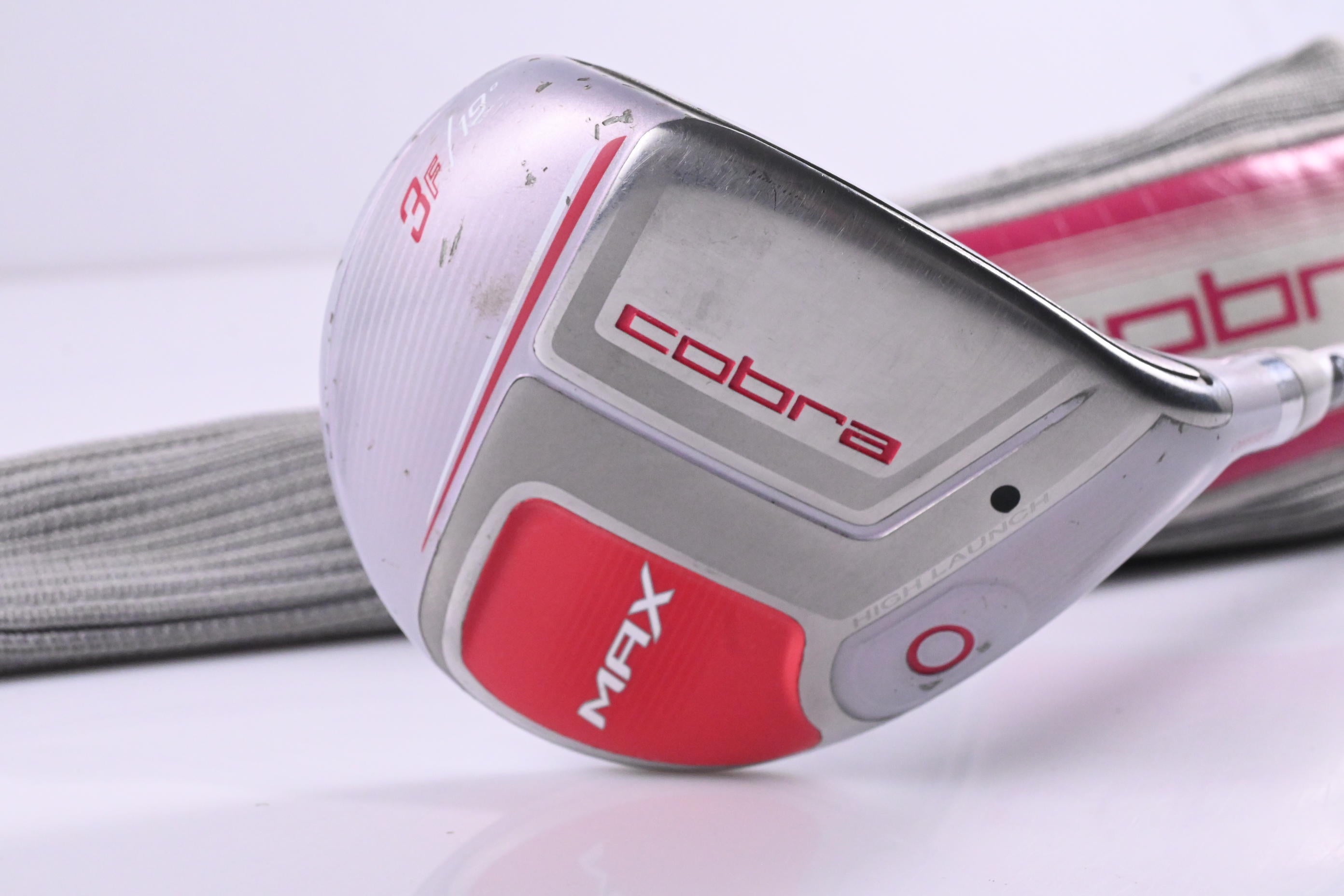 Ladies Cobra Max #3 Wood / 19 Degree / Ladies Flex Matrix Ozik White Tie X4 50