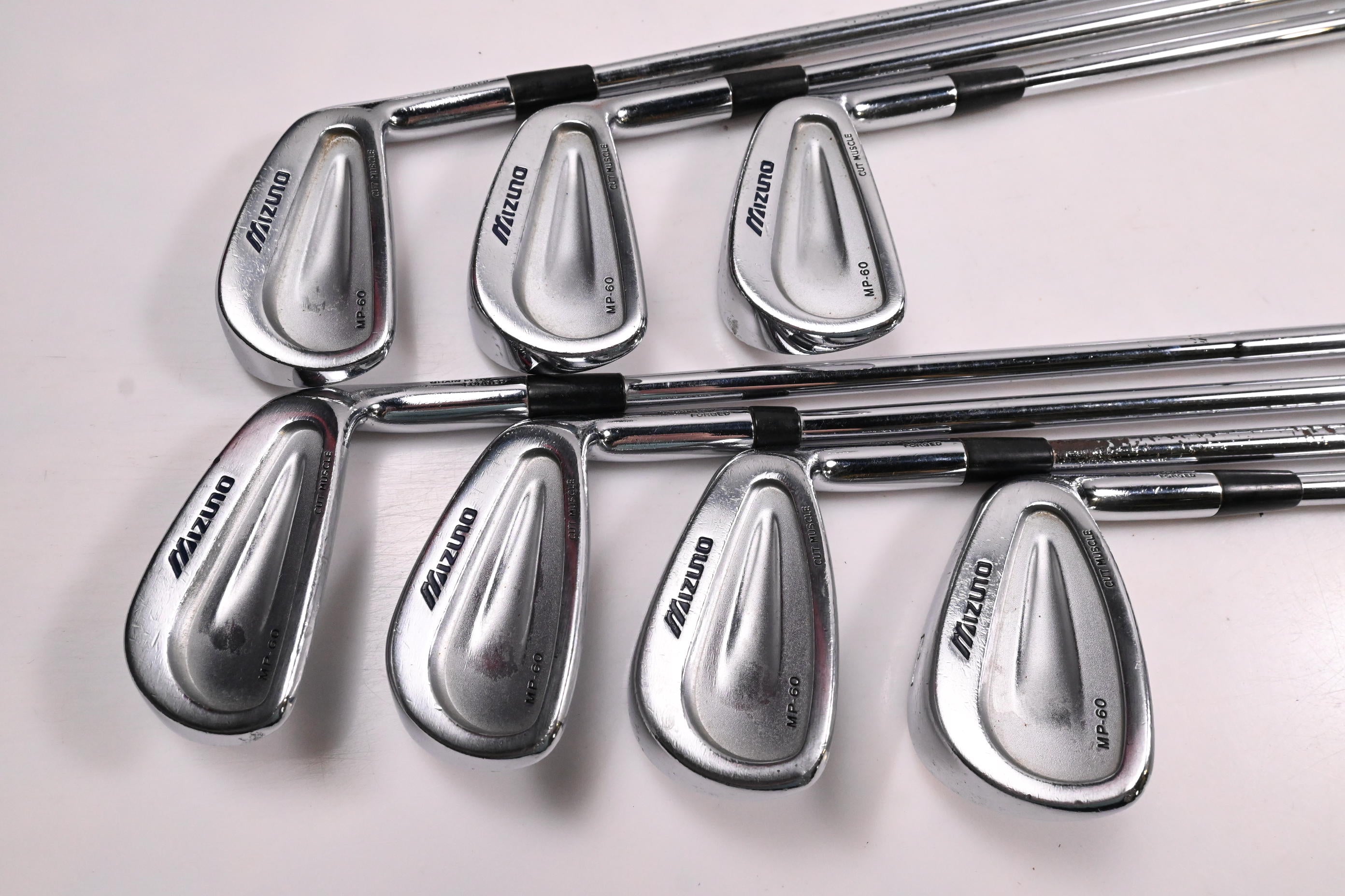 Mizuno MP-60 Irons / 4-PW / Stiff Flex Dynamic Gold S300 Shafts