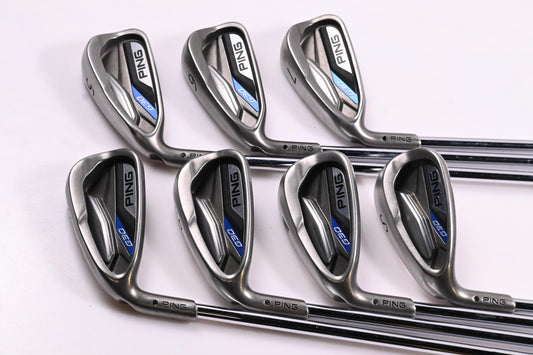 Left Hand Ping G30 Irons / 5-PW+SW / Black Dot / Regular Flex Ping CFS Shafts