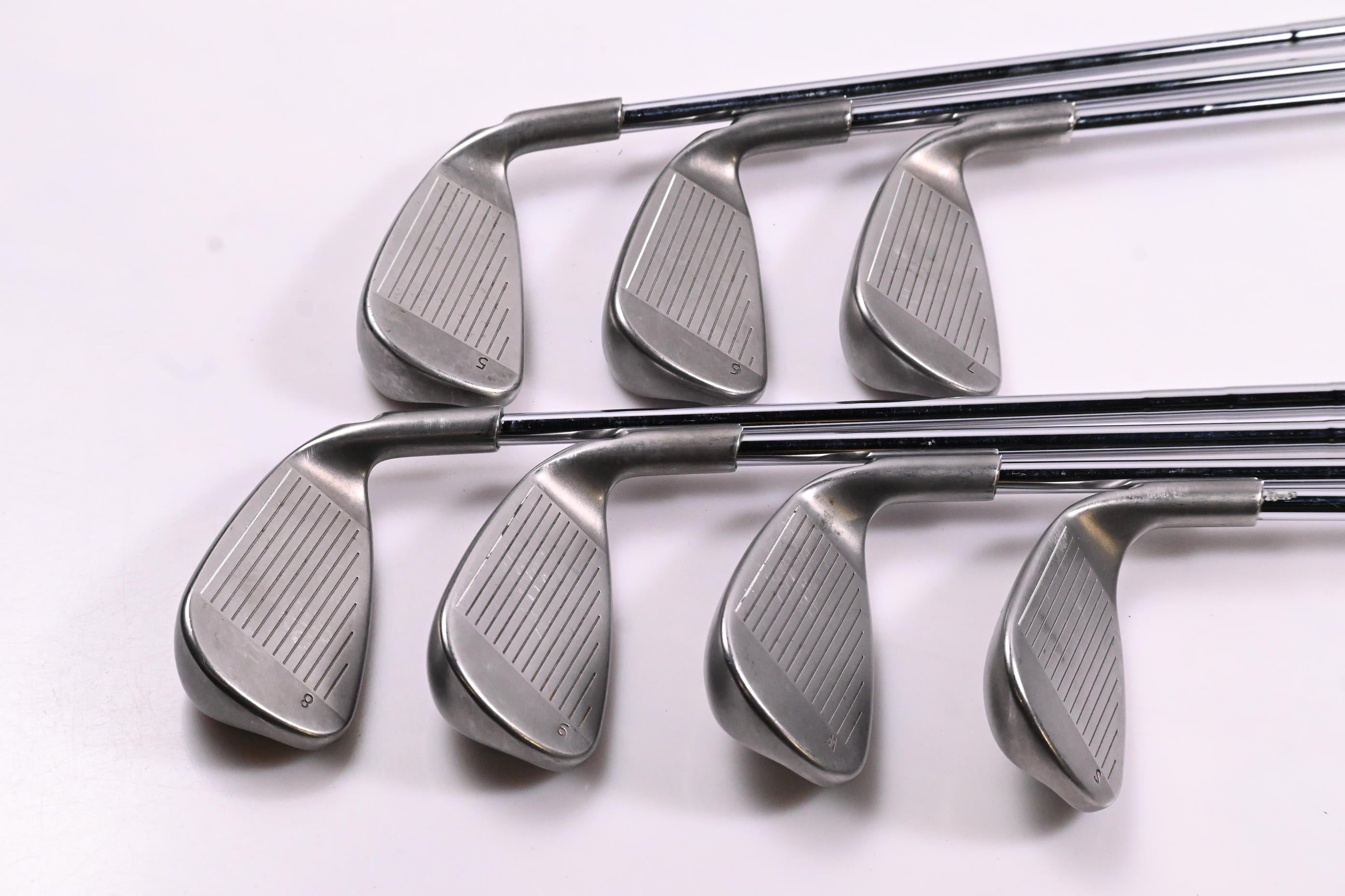 Left Hand Ping G30 Irons / 5-PW+SW / Black Dot / Regular Flex Ping CFS Shafts