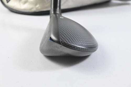Left Hand Taylormade Qi35 #4 Hybrid / 22 Degree / Regular Flex Ventus Blue 6