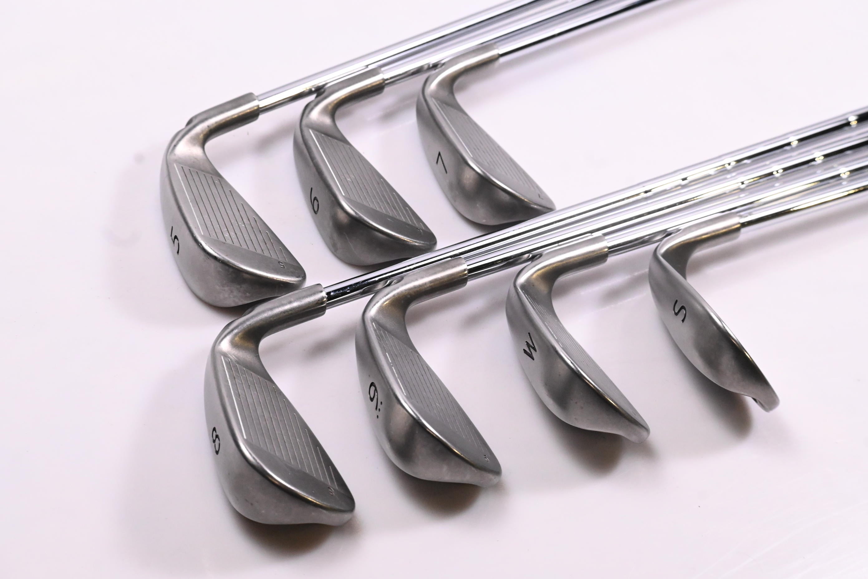Left Hand Ping G30 Irons / 5-PW+SW / Black Dot / Regular Flex Ping CFS Shafts