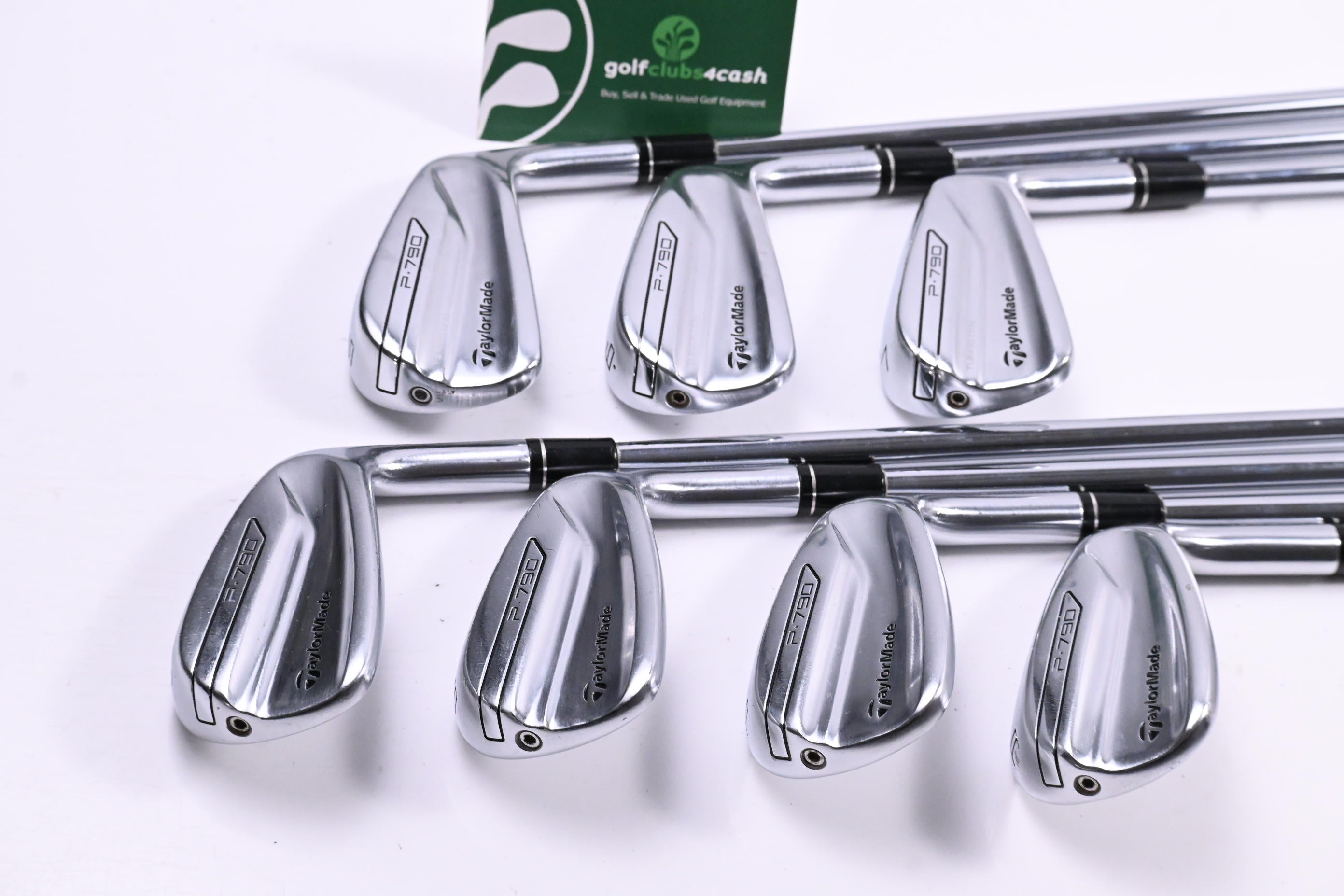 Taylormade P790 2017 Irons / 5-PW+AW / Regular Flex Dynamic Gold 105 R300 Shafts