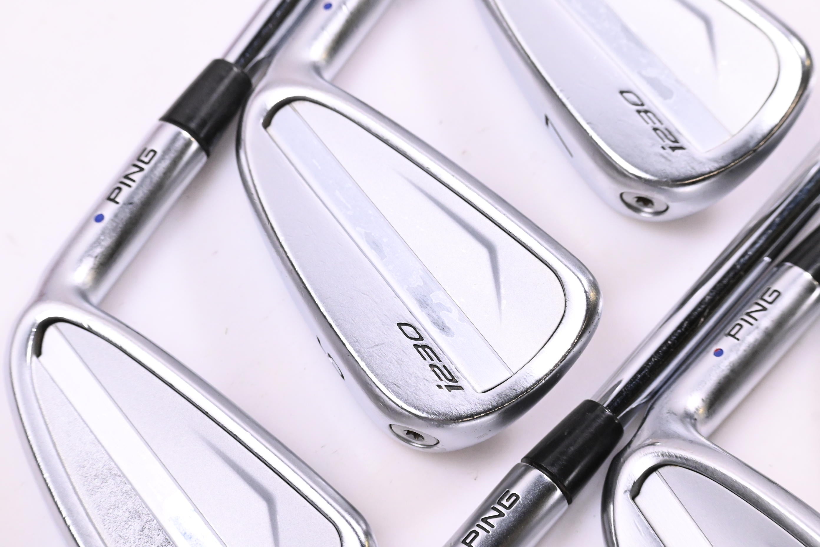 Ping i230 Irons / 5-PW / Blue Dot / X-Flex KBS Tour 130 Shafts