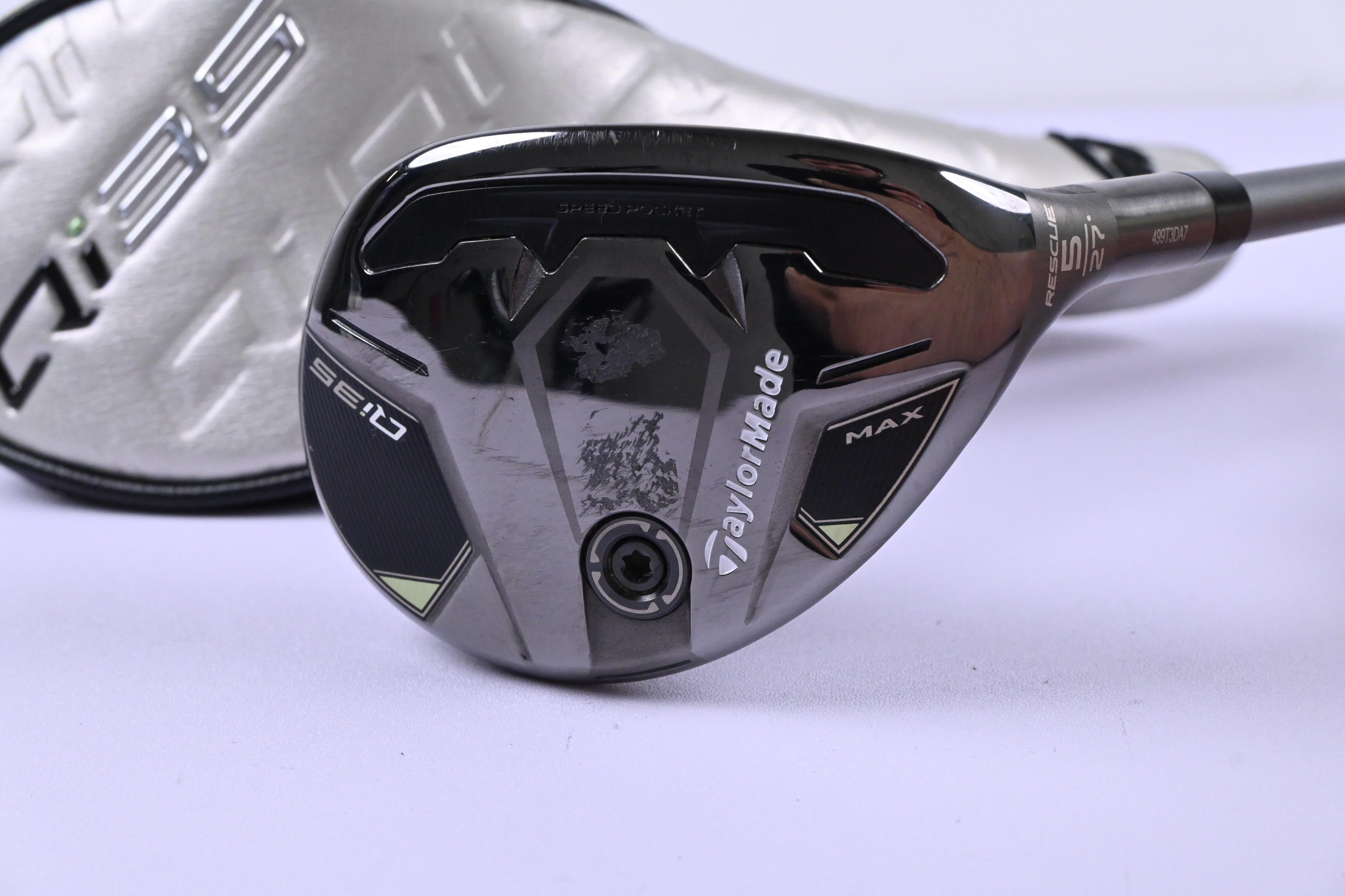 Taylormade Qi35 #5 Hybrid / 27 Degree / Regular Flex Fujikura Airspeeder 50 Shaft
