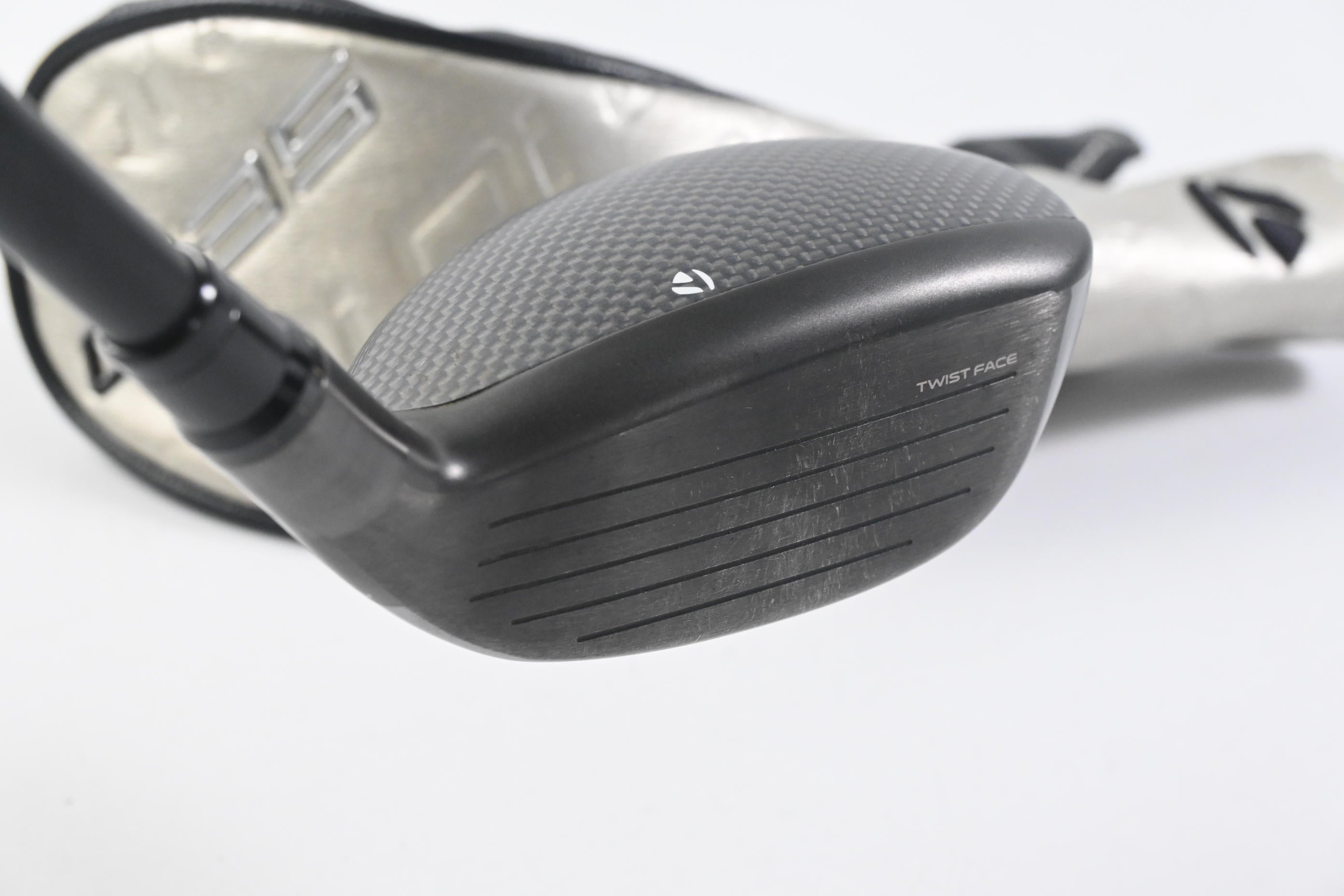 Left Hand Taylormade Qi35 #4 Hybrid / 22 Degree / Regular Flex Ventus Blue 6