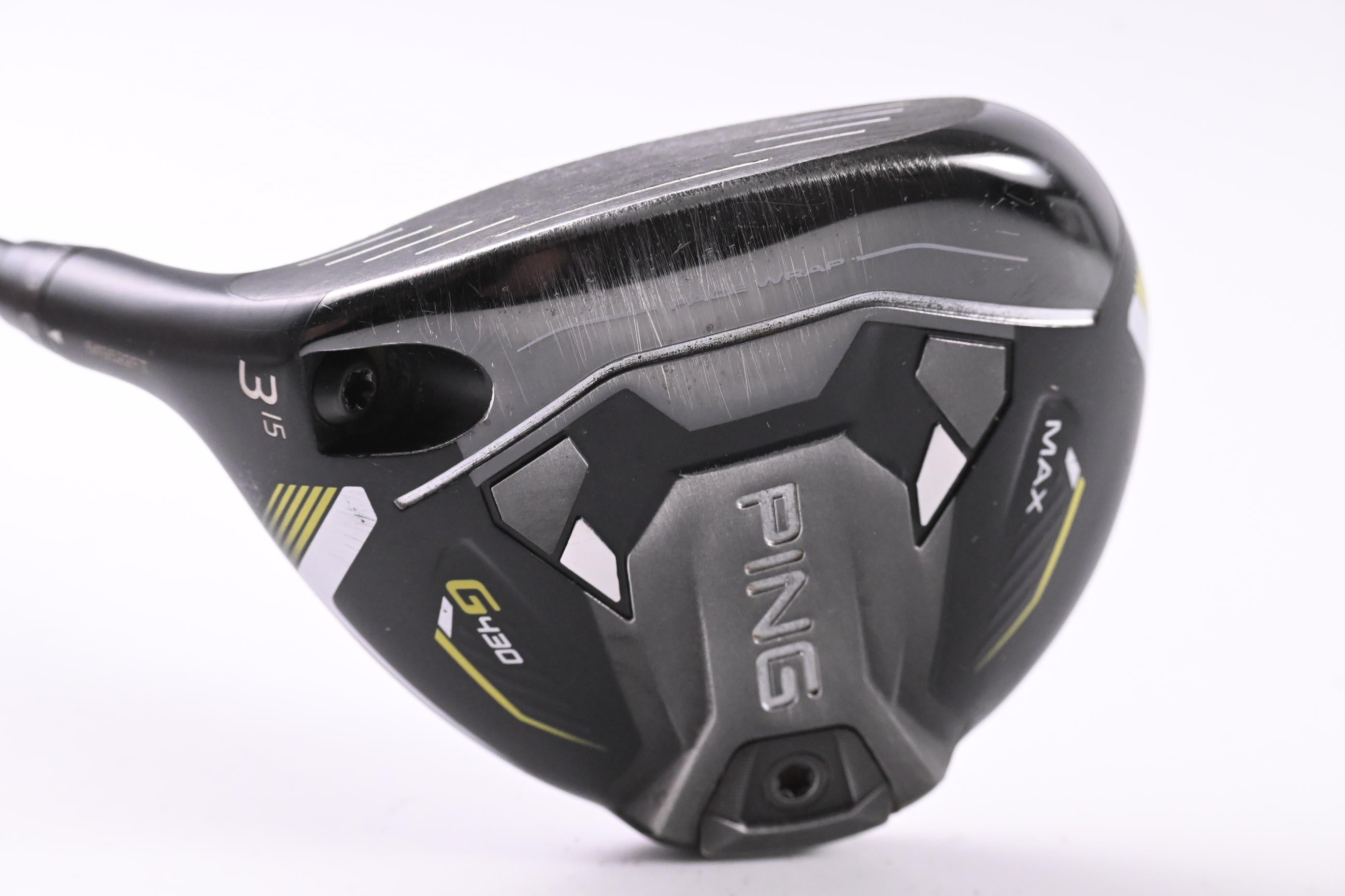 Left Hand Ping G430 Max #3 Wood / 15 Degree / Regular Flex Ping ALTA CB Black 65
