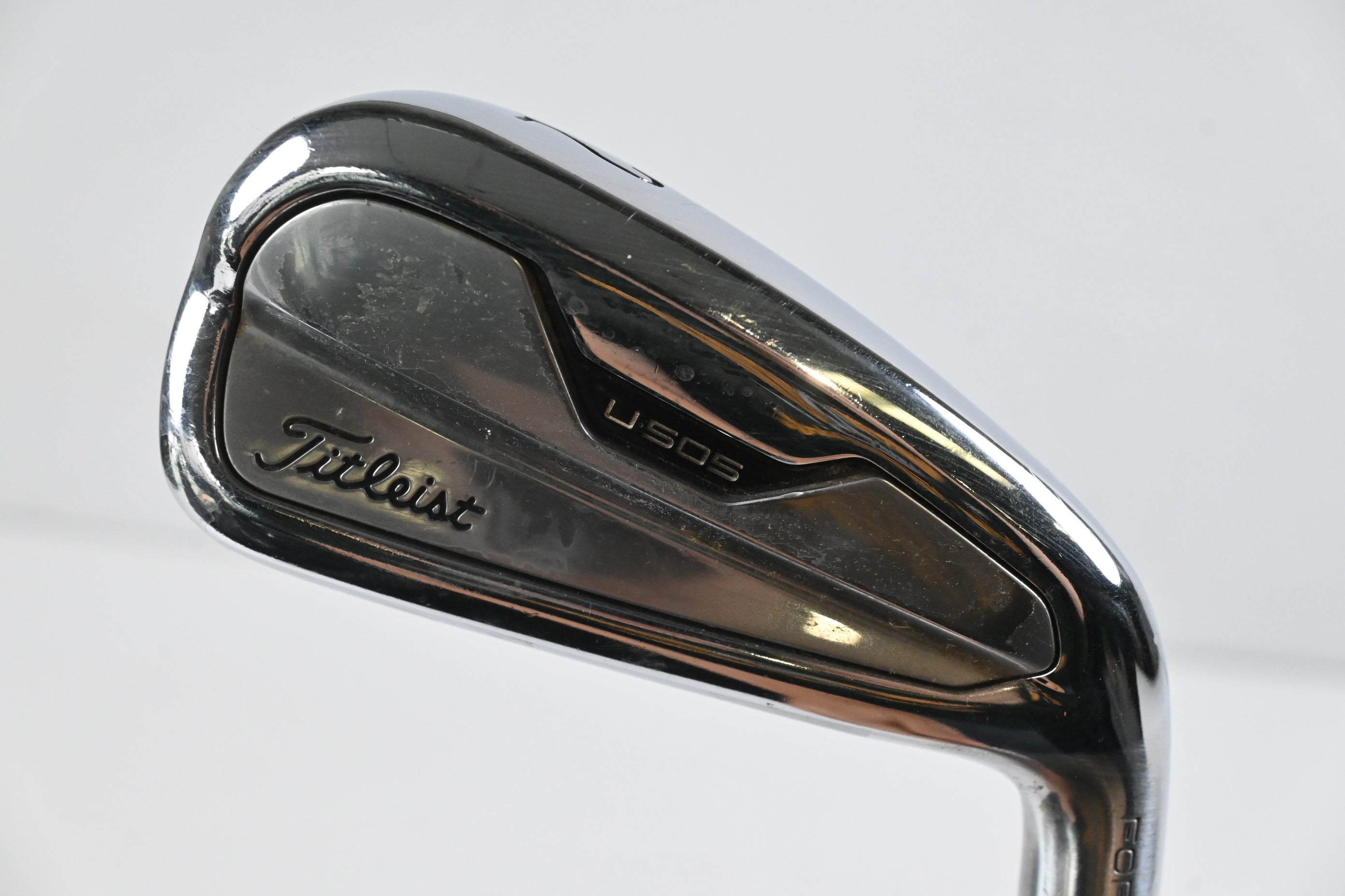 Titleist U505 #2 Iron / 18 Degree / Stiff Flex HZRDUS Silver 80 Shaft
