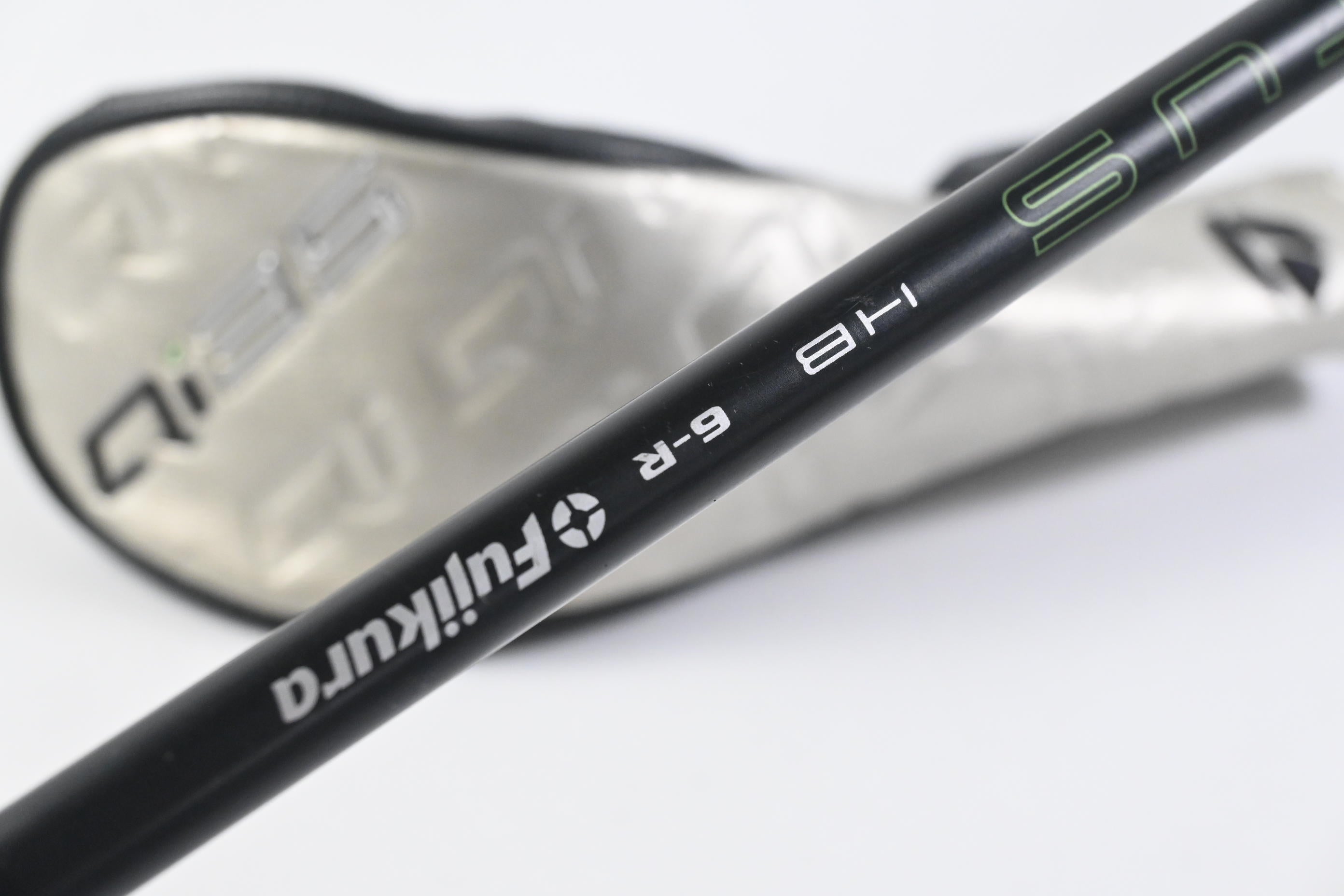 Left Hand Taylormade Qi35 #4 Hybrid / 22 Degree / Regular Flex Ventus Blue 6