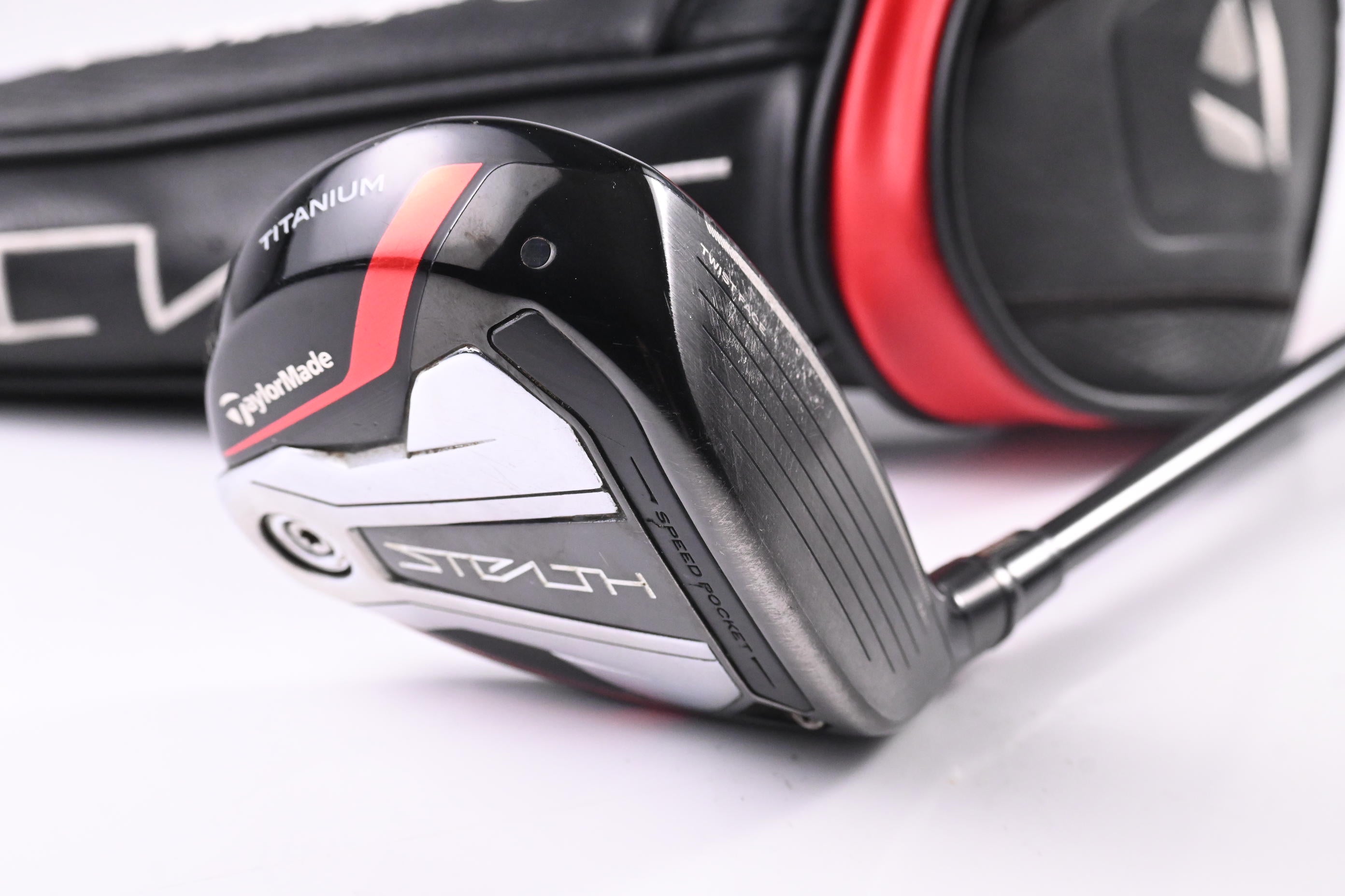 Taylormade Stealth Plus #3 Wood / 15 Degree / Stiff Flex HZRDUS Smoke RDX Red 75 Shaft