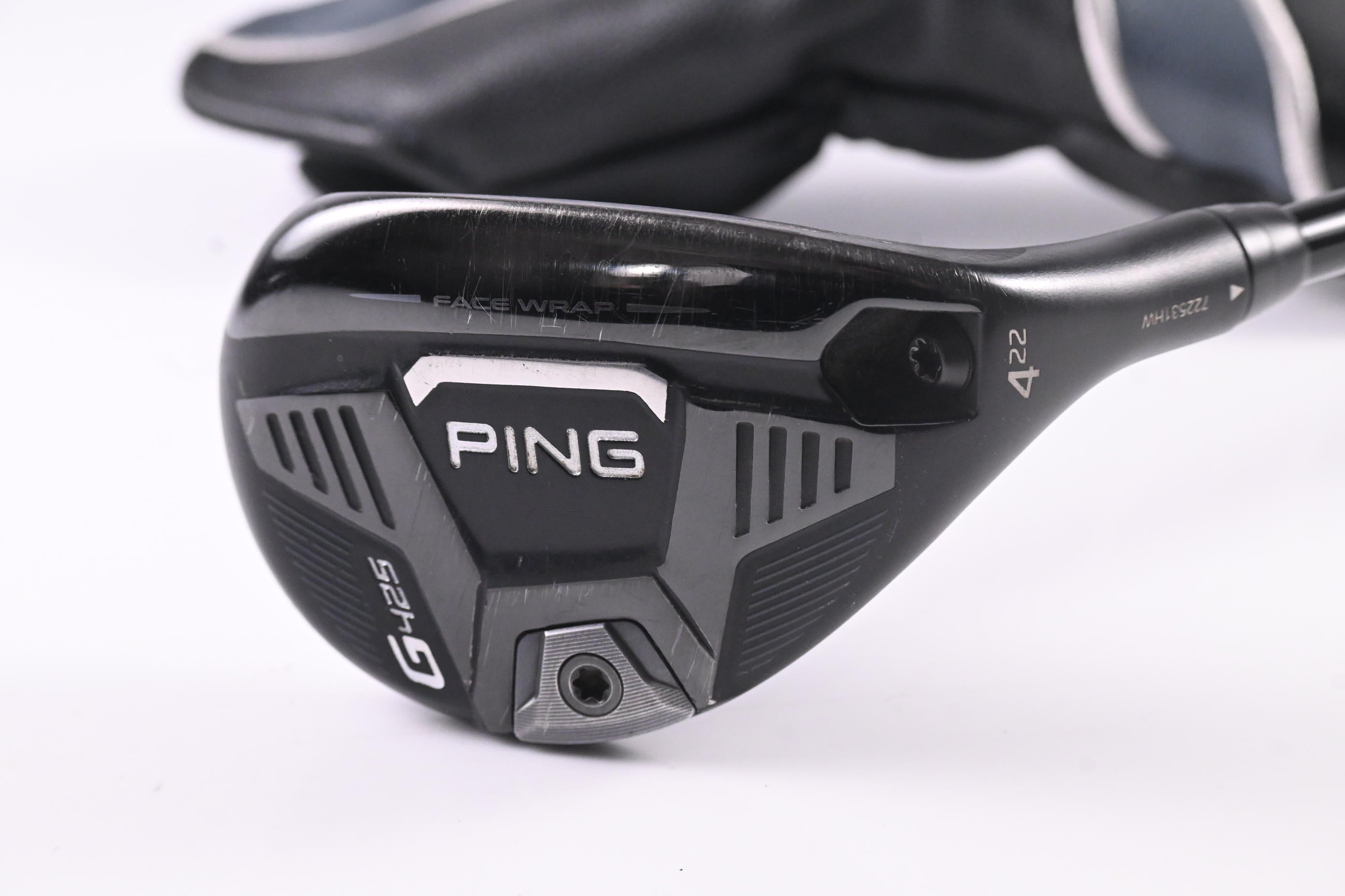 Ping G425 #4 Hybrid / 22 Degree / Regular Flex HZRDUS RDX Smoke Red 70 Shaft