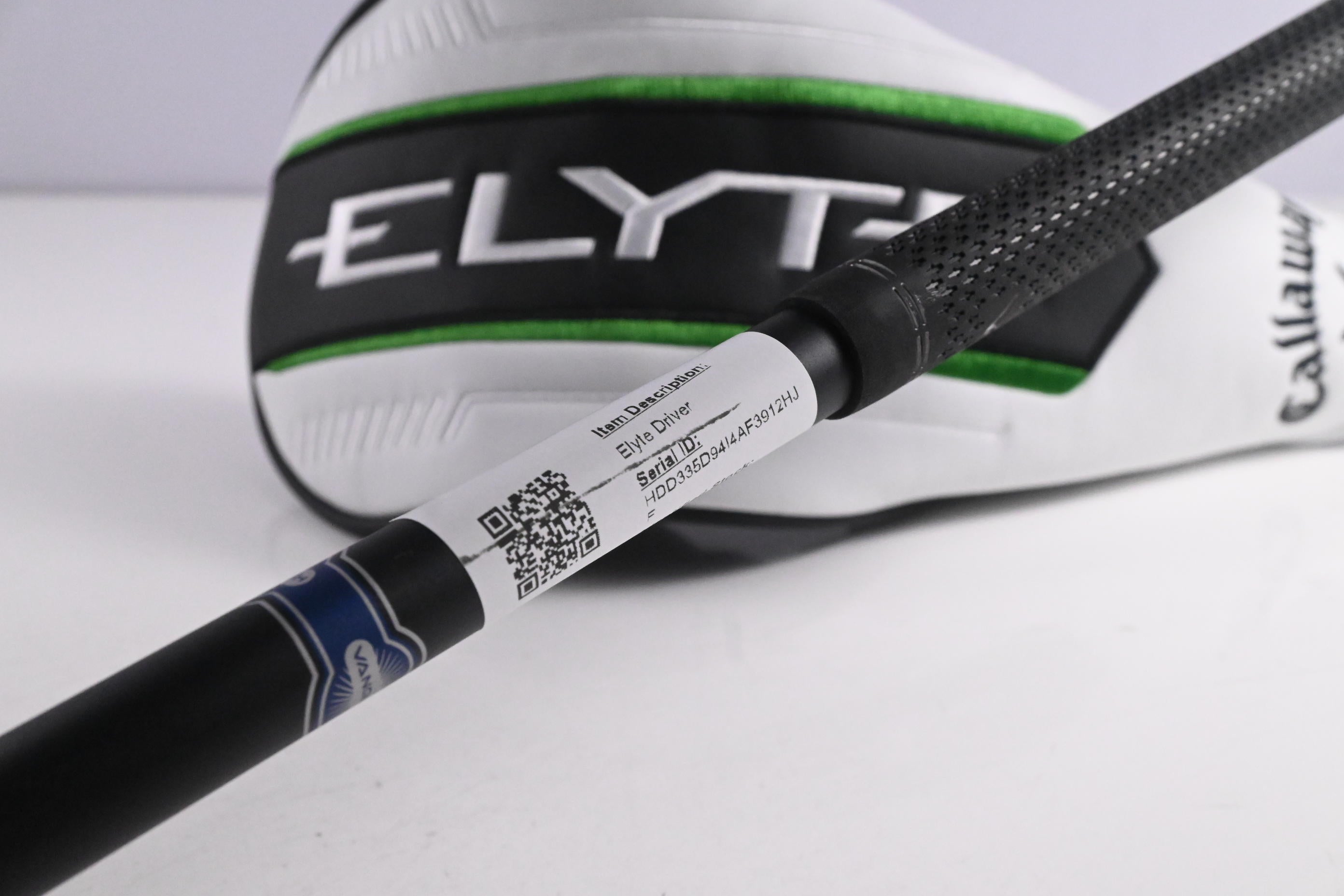 Callaway Elyte Driver / 9 Degree / Regular Flex Vanquish 4 Shaft
