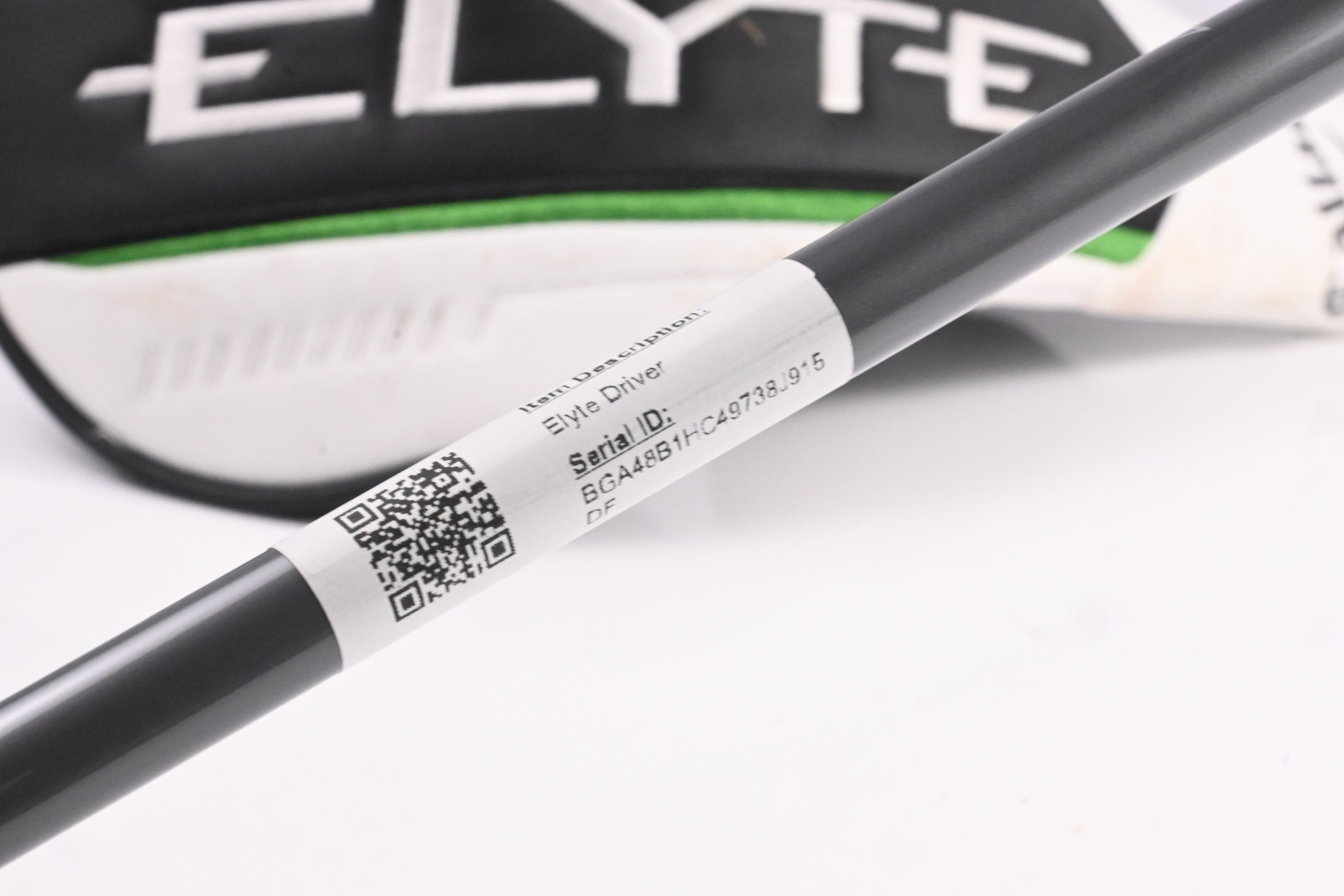 Callaway Elyte Driver / 9 Degree / Stiff Flex Denali Charcoal 50 Shaft