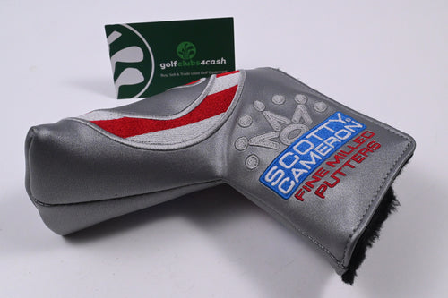 Scotty Cameron Circle T Industrial USA Putter Headcover / Blade / Silver