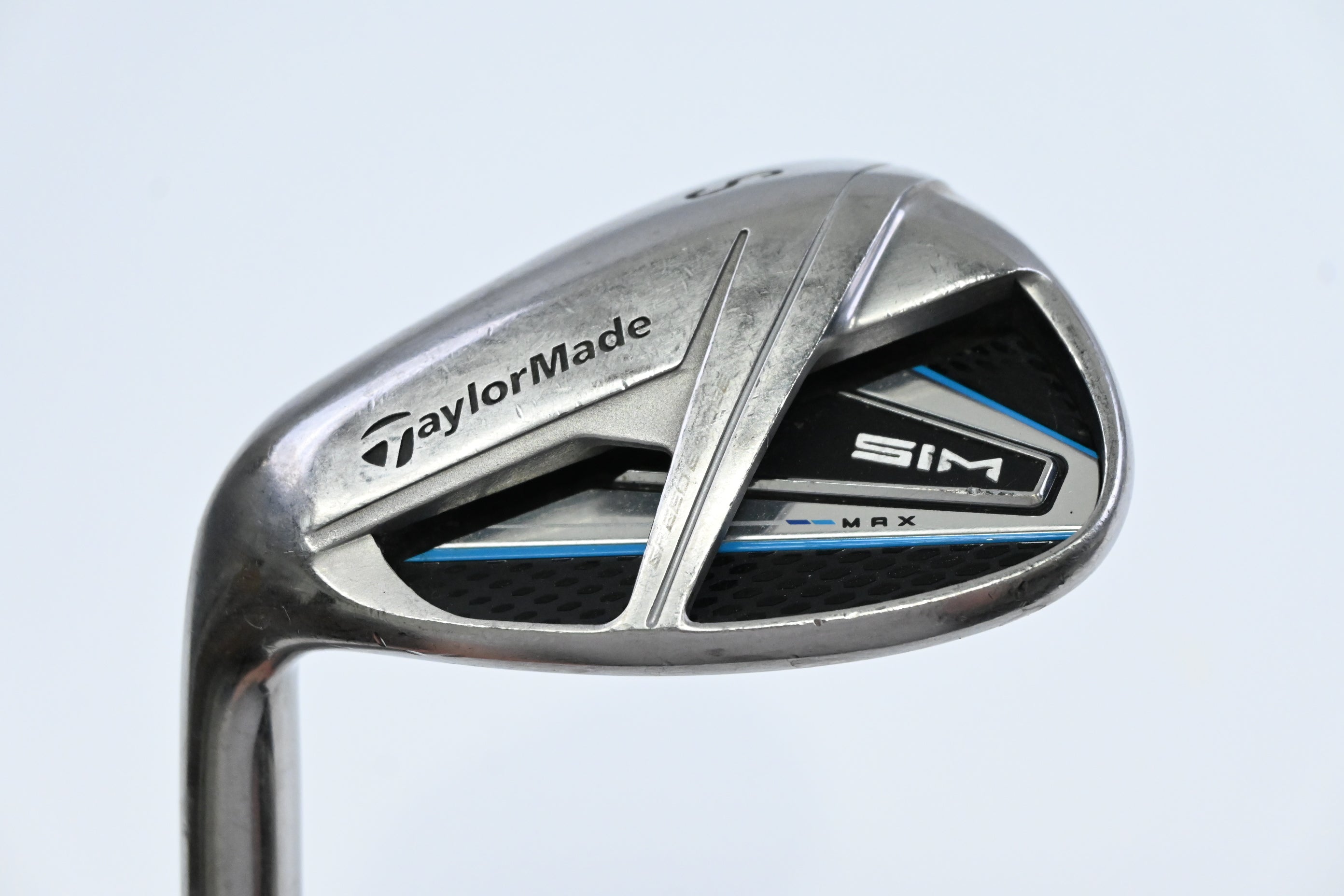 Left Hand Taylormade SIM Max Sand Wedge / 54 Degree / Regular Flex KBS MAX 85