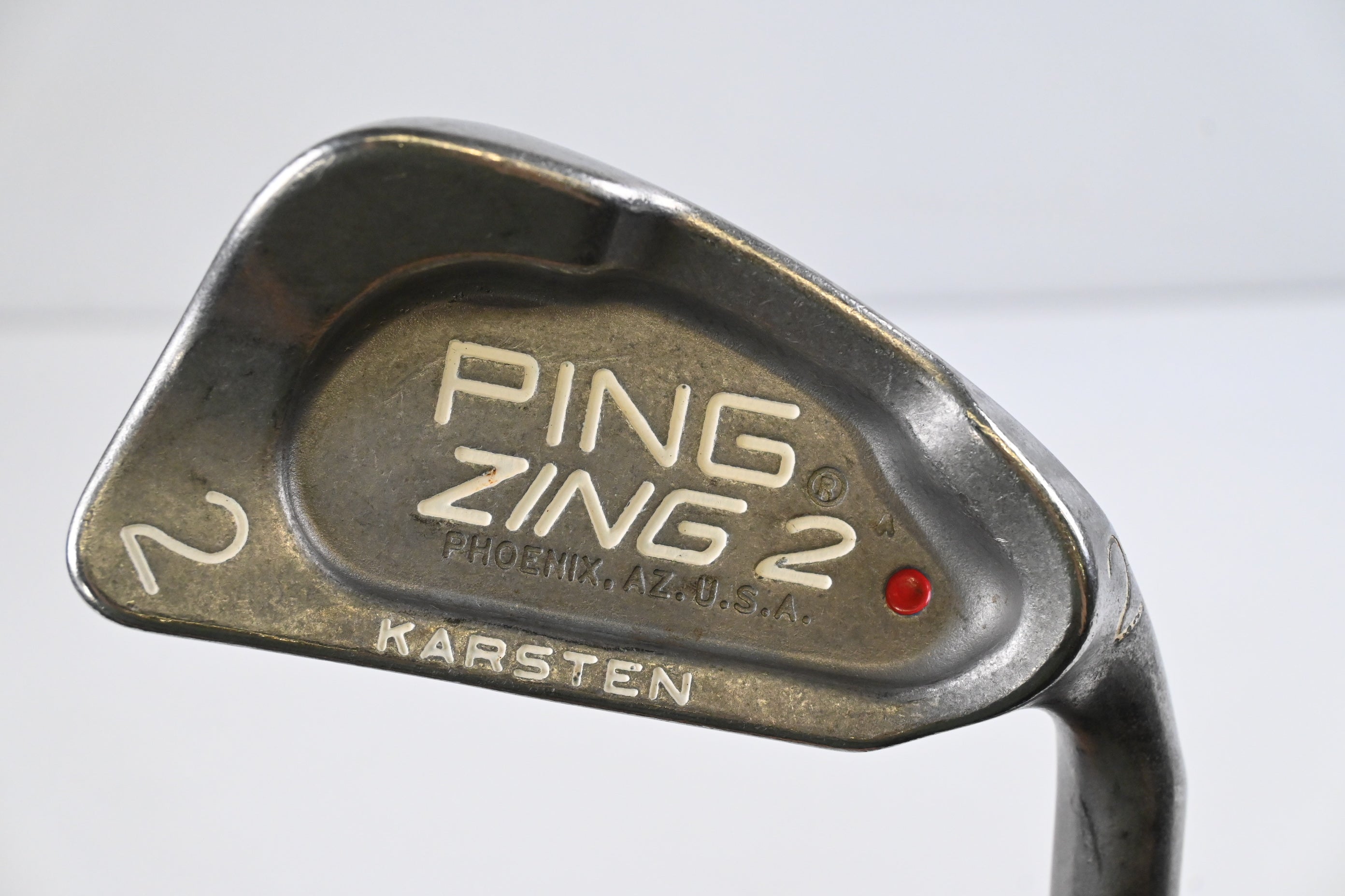 Ping Zing 2 #2 Iron / 18 Degree / Red Dot / Regular Flex Ping W54 Shaft