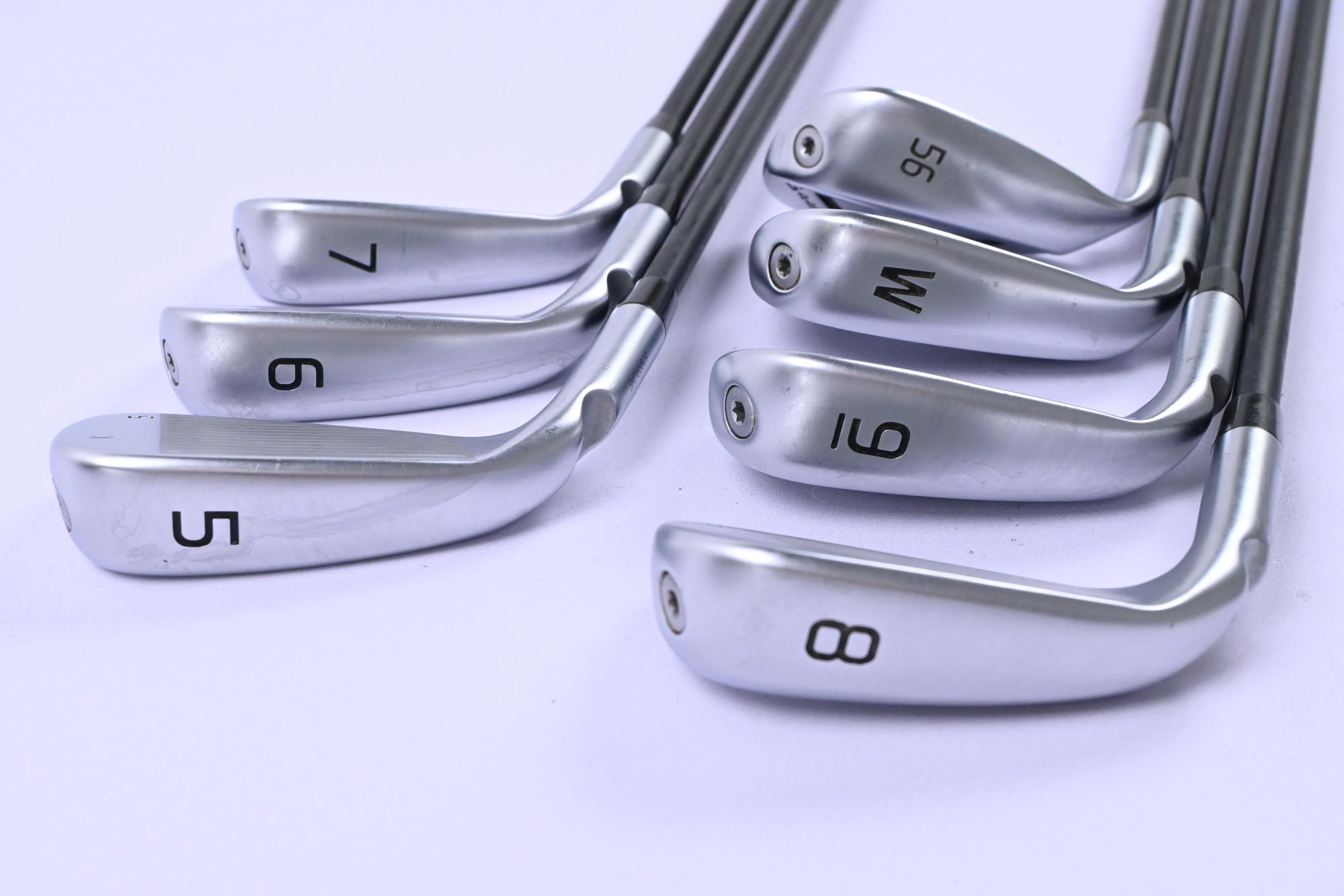 Ping G440 Irons / 5-PW+SW / Green Dot / Senior Flex Ping Alta CB Blue Shafts