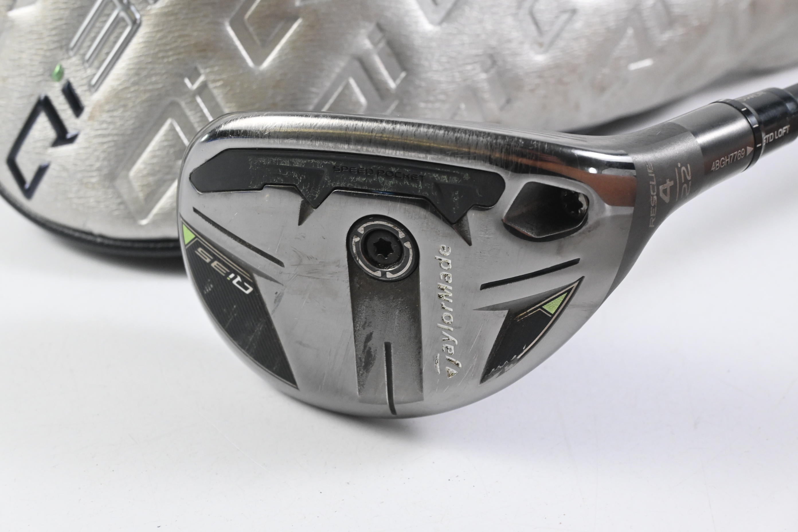 Taylormade Qi35 #4 Hybrid / 22 Degree / Regular Flex Ventus Blue 6 Shaft