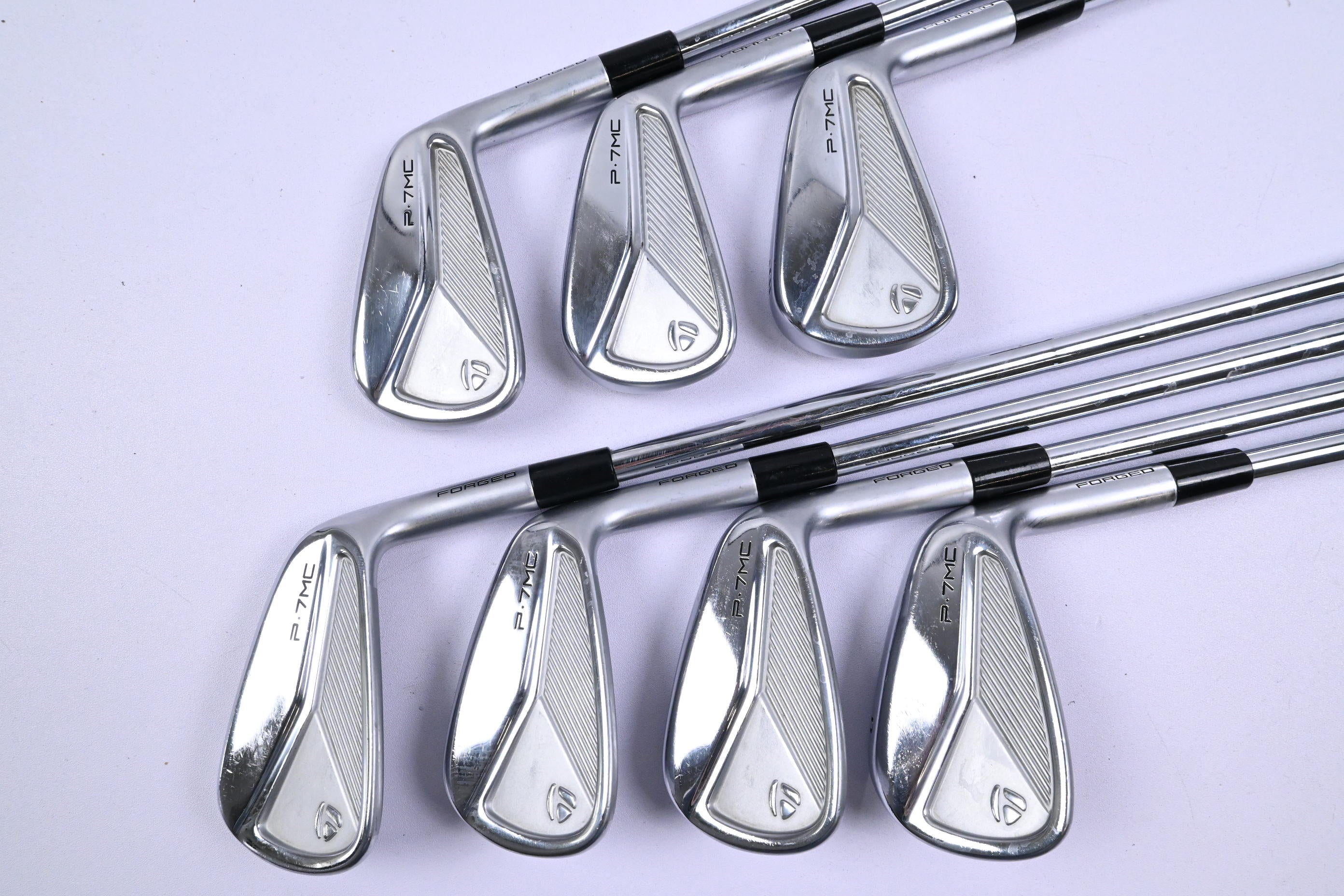 Taylormade P7MC 2023 Irons / 4-PW / Stiff Flex KBS Tour Shafts