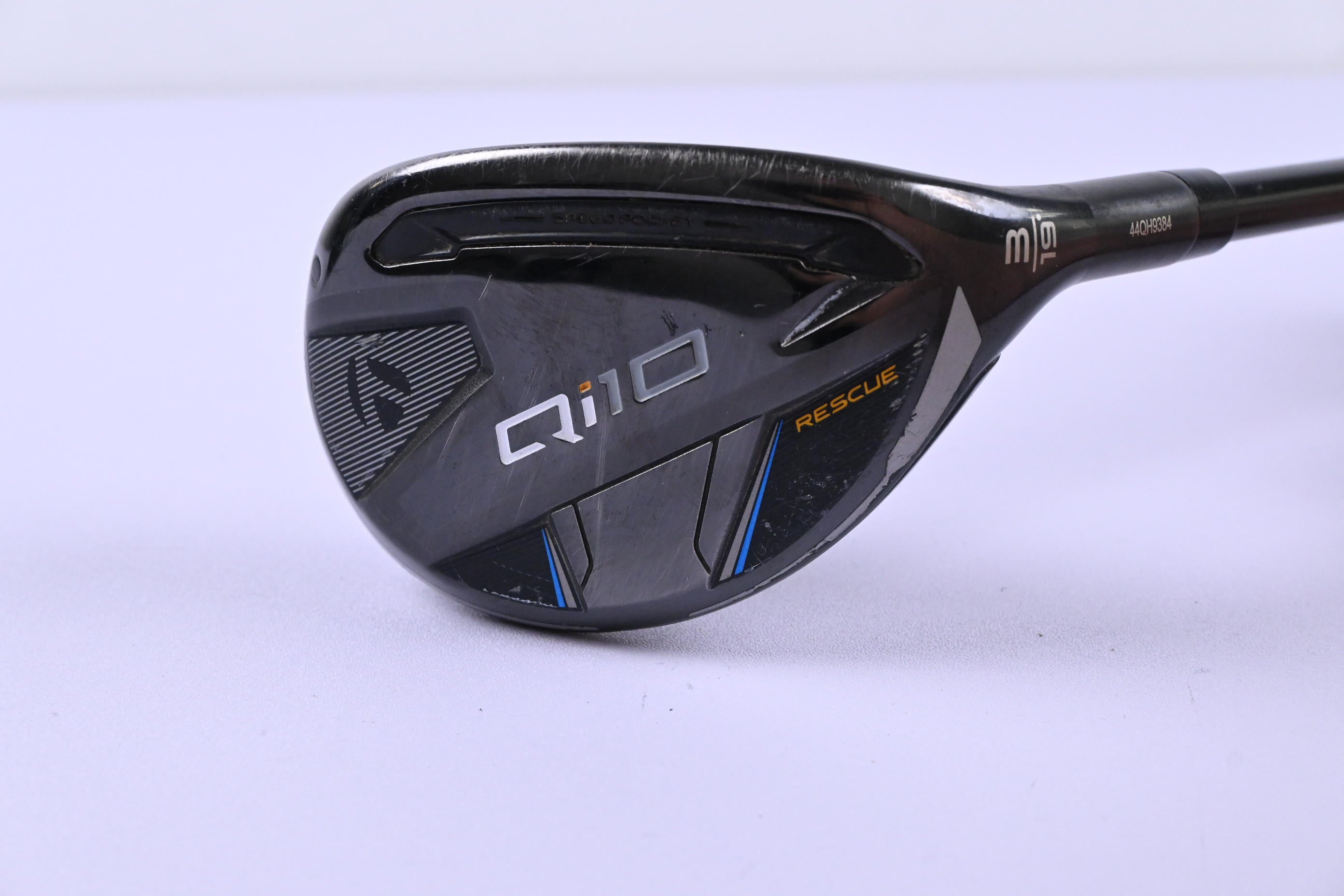 Taylormade Qi10 #3 Hybrid / 19 Degree / Stiff Flex Fujikura Ventus TR Blue 7