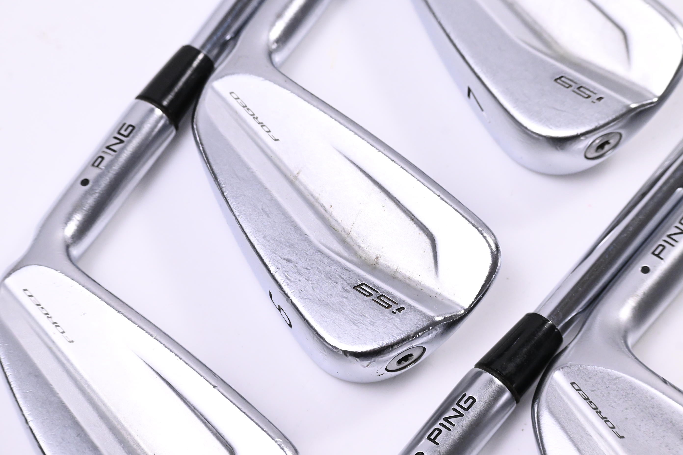 Ping i59 Irons / 5-PW / Black Dot / Stiff Flex N.S.PRO Modus3 Tour 105 Shafts