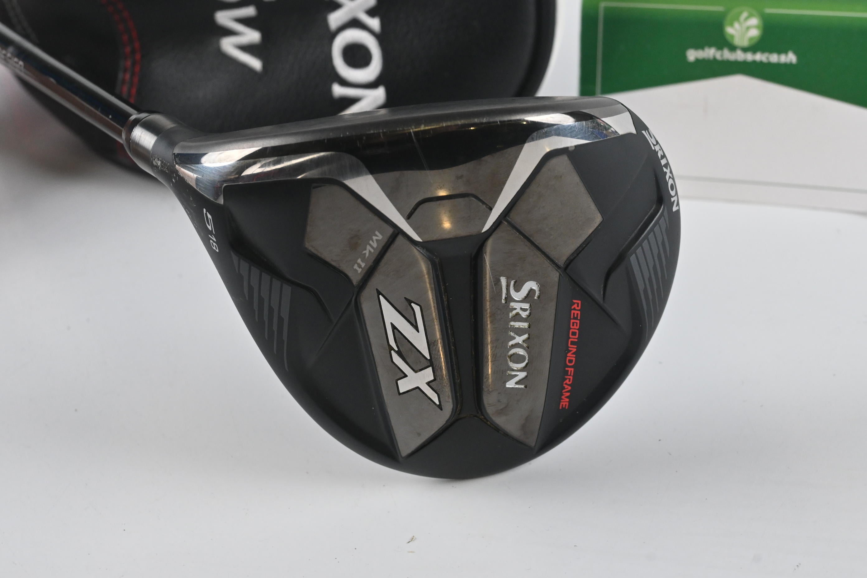 Left Hand Srixon ZX Mk II 2023 #5 Wood / 18 Degree / Stiff Flex Evenflow Riptide