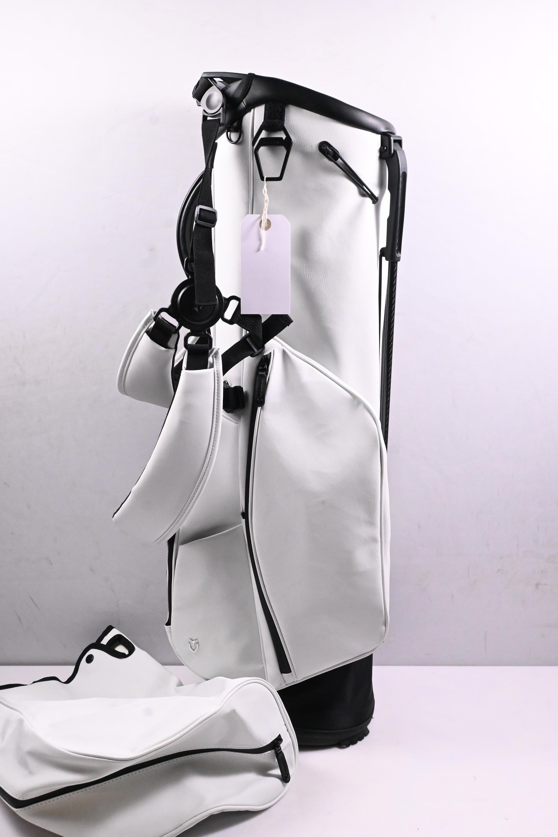 Vessel Premium LUX Looper Stand Bag / 4-Way Divider / White & Black