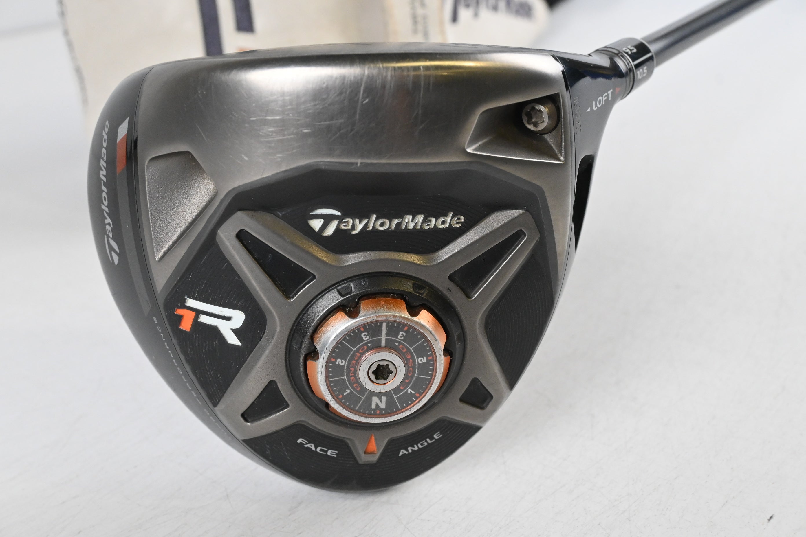Taylormade R1 Black TP Driver / 8-12 Degree / Regular Flex Aldila RIP Phenom 55