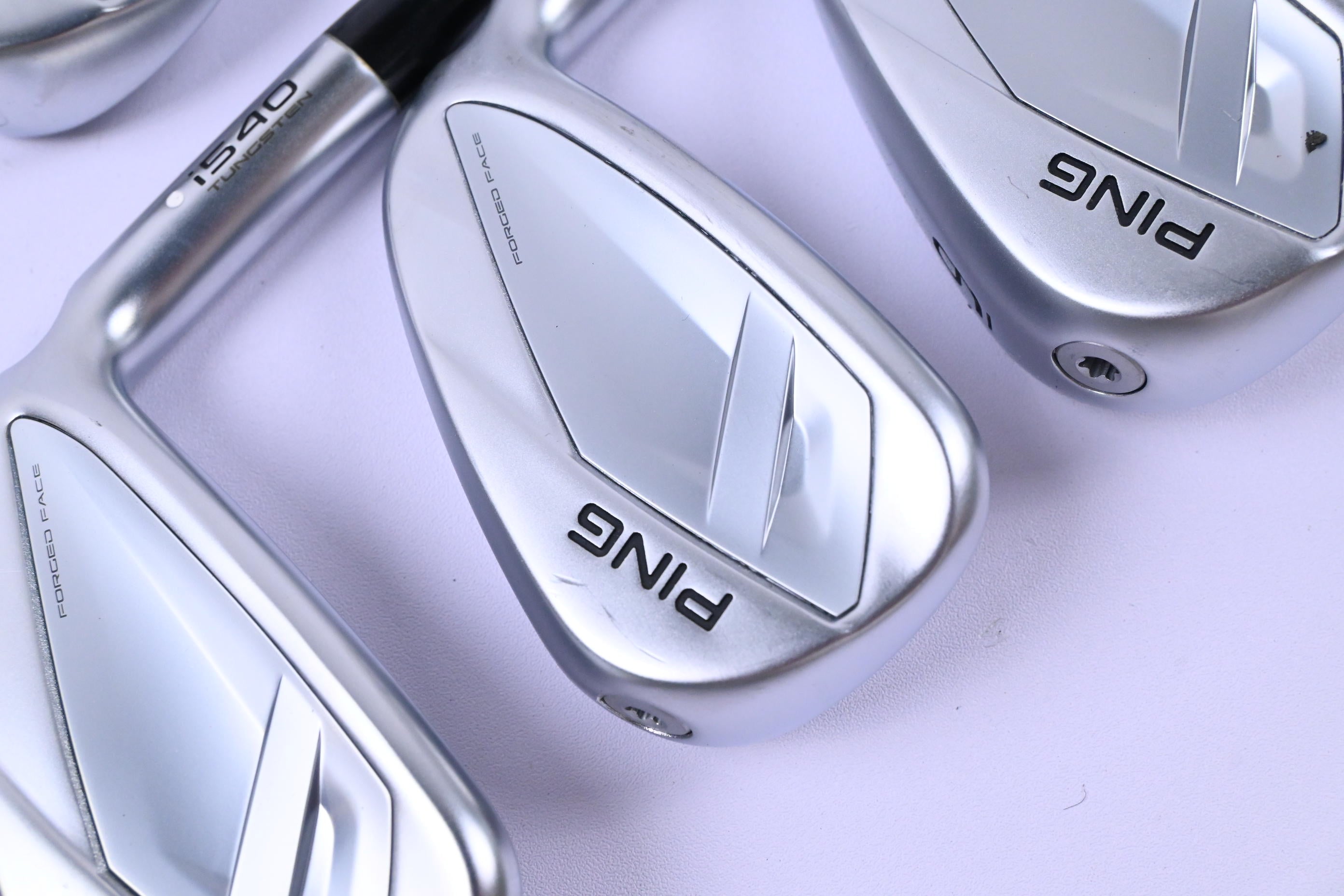 Ping i540 Irons / 4-PW / White Dot / Stiff Flex N.S.PRO Modus 3 115 Shafts