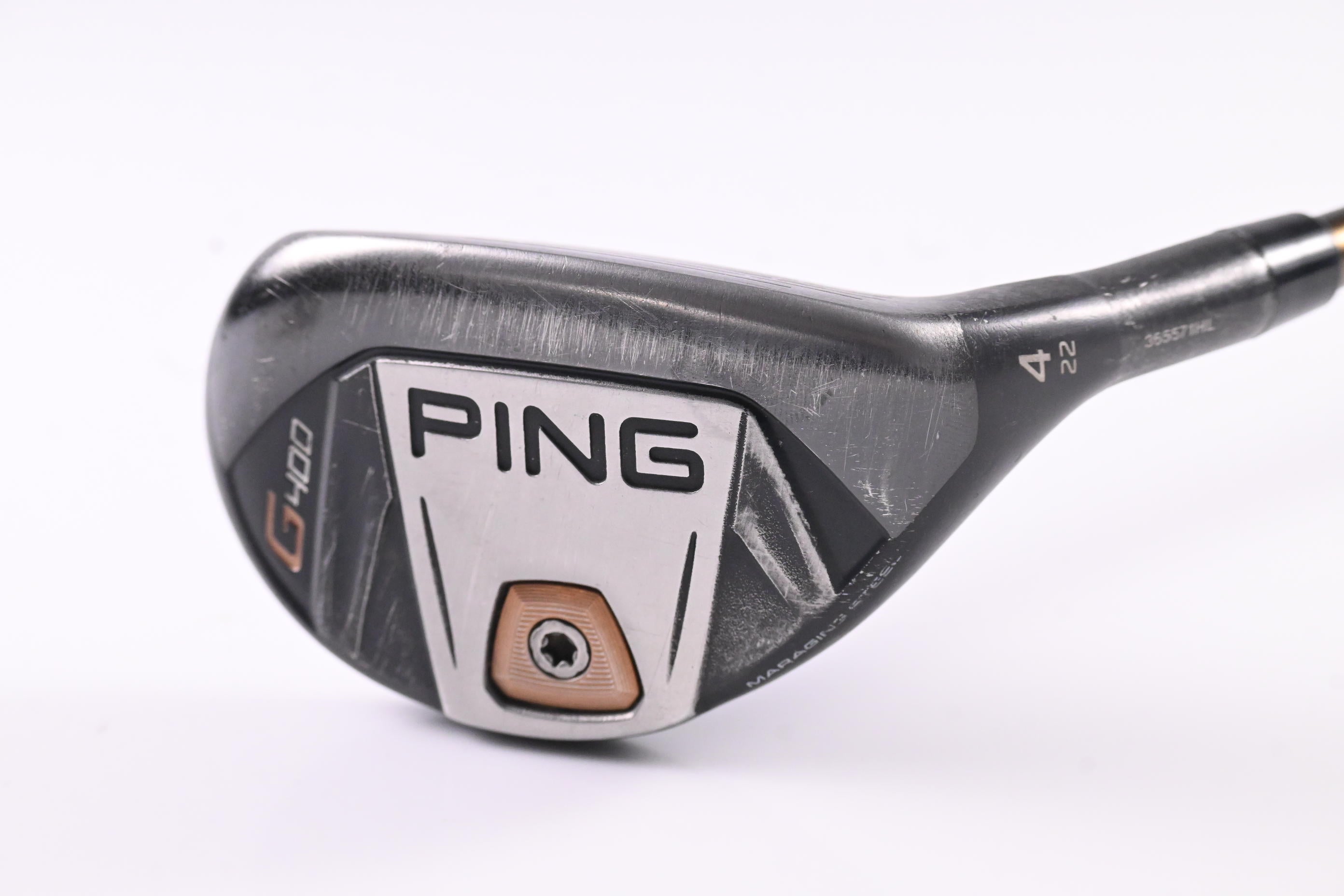 Ping G400 #4 Hybrid / 22 Degree / Regular Flex Ping Alta CB 70 Shaft