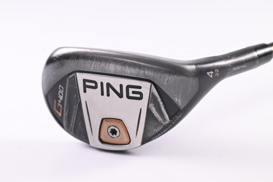 Ping G400 #4 Hybrid / 22 Degree / Regular Flex Ping Alta CB 70 Shaft