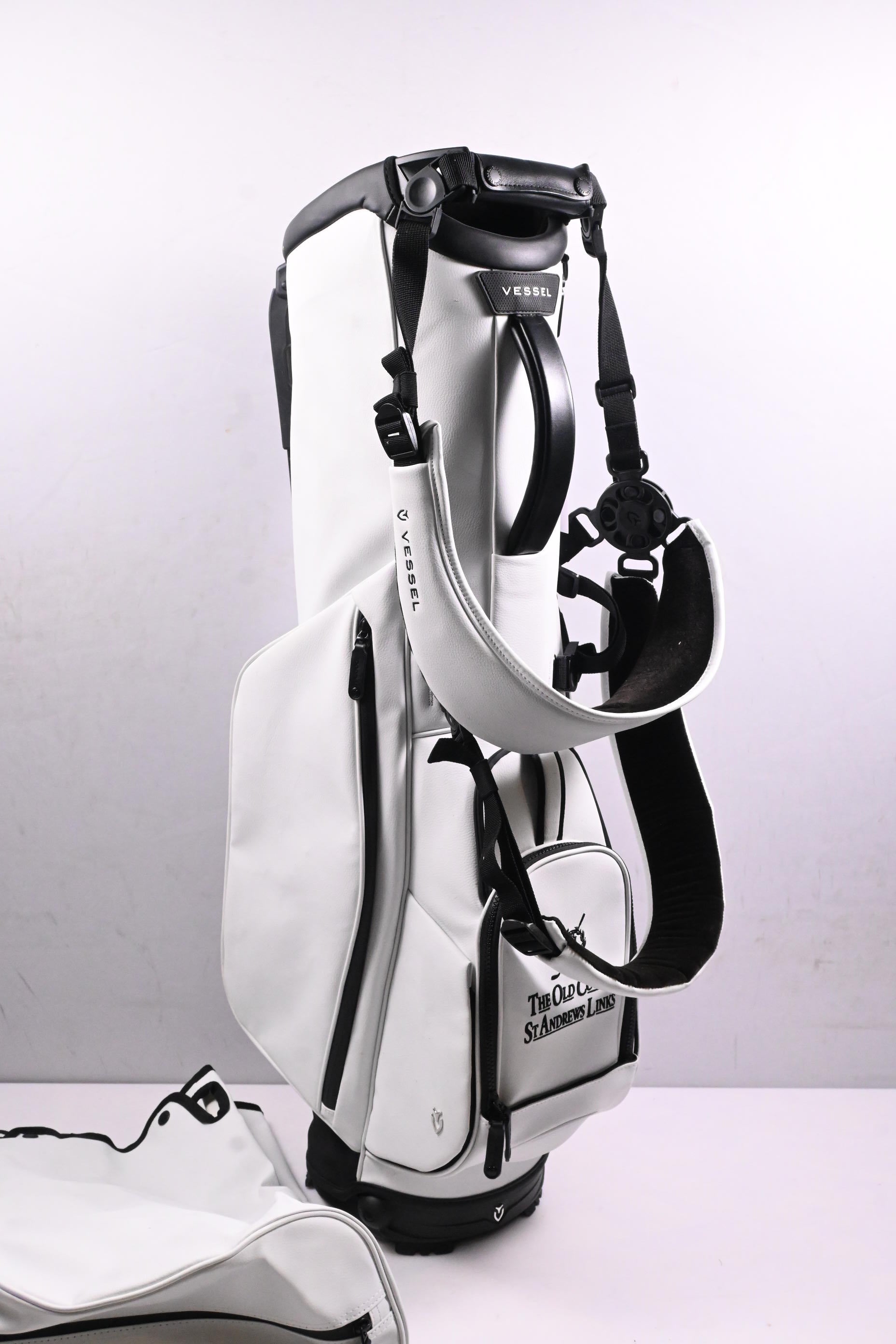 Vessel Premium LUX Looper Stand Bag / 4-Way Divider / White & Black