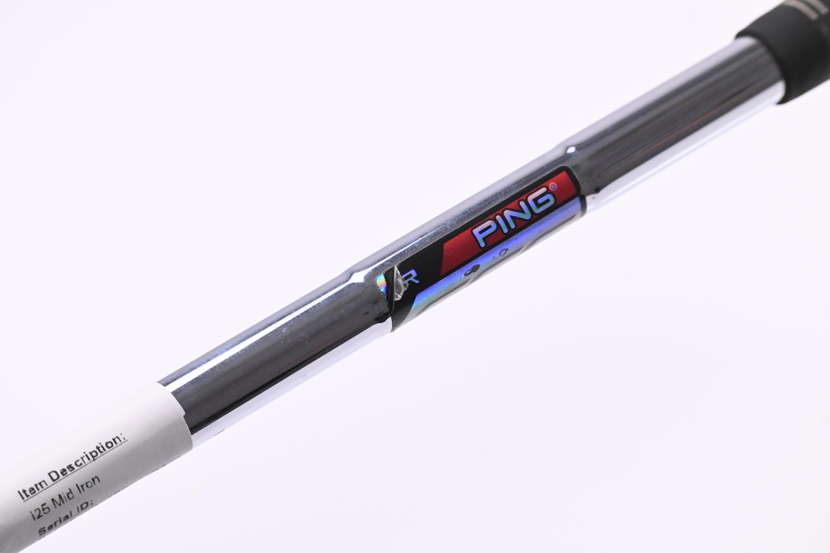 Ping i25 #5 Iron / 27 Degree / Black Dot / Regular Flex Ping CFS Shaft