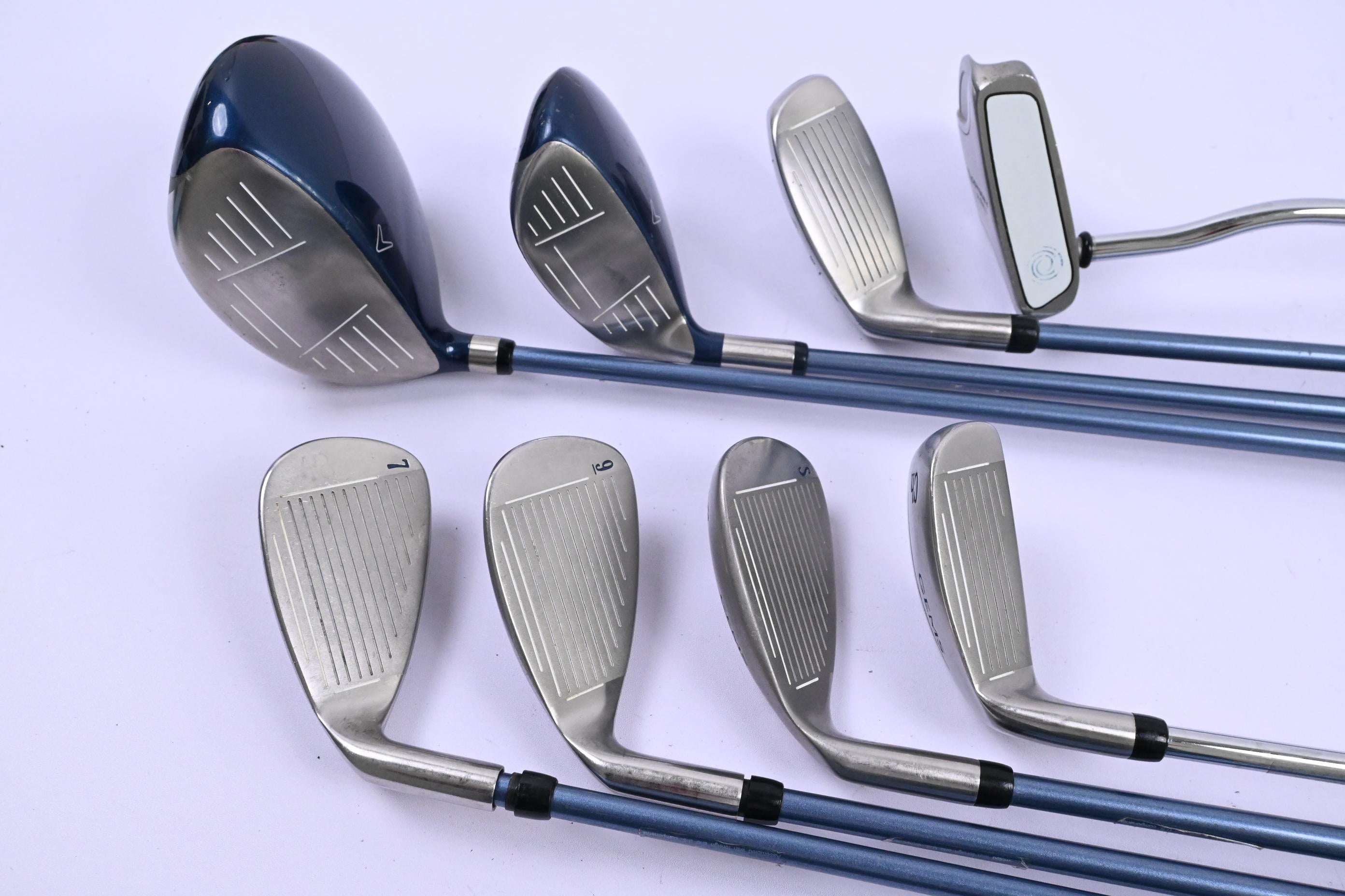 Ladies Callaway Gems Package Set / Woods, Irons, Chipper, Putter, Bag