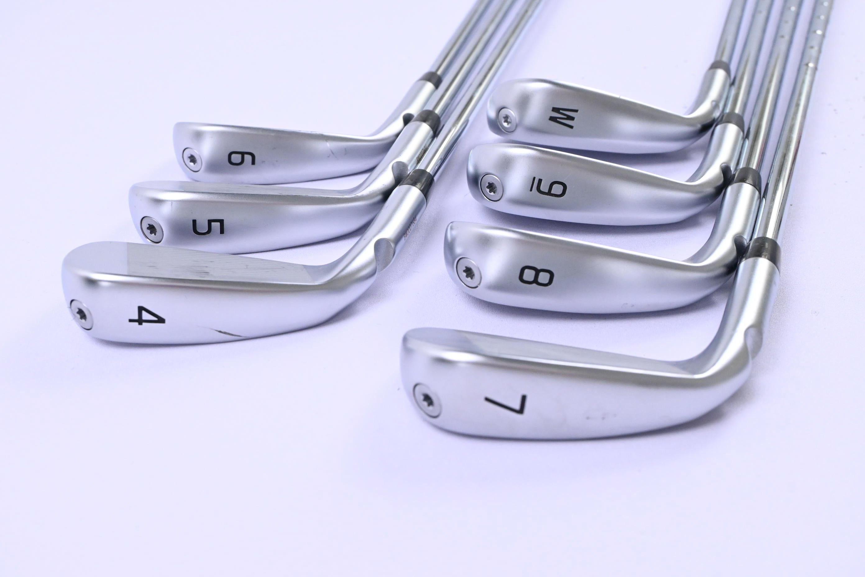 Ping i540 Irons / 4-PW / White Dot / Stiff Flex N.S.PRO Modus 3 115 Shafts