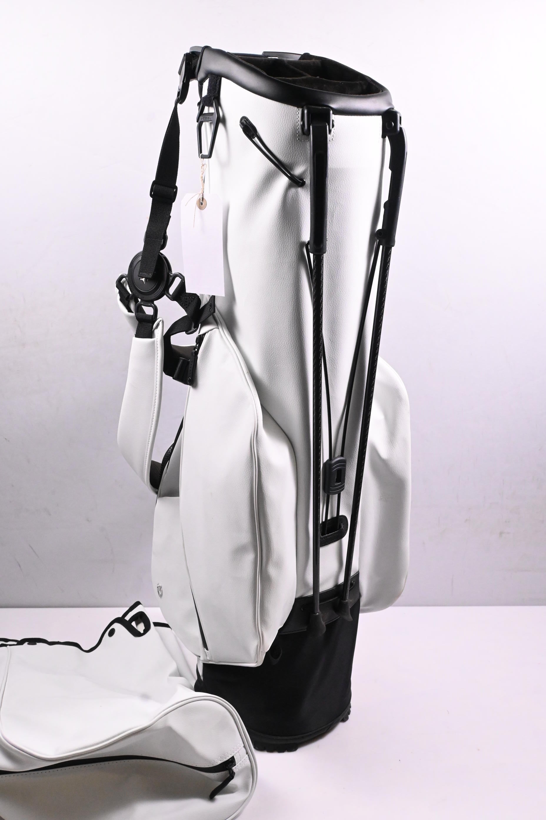 Vessel Premium LUX Looper Stand Bag / 4-Way Divider / White & Black