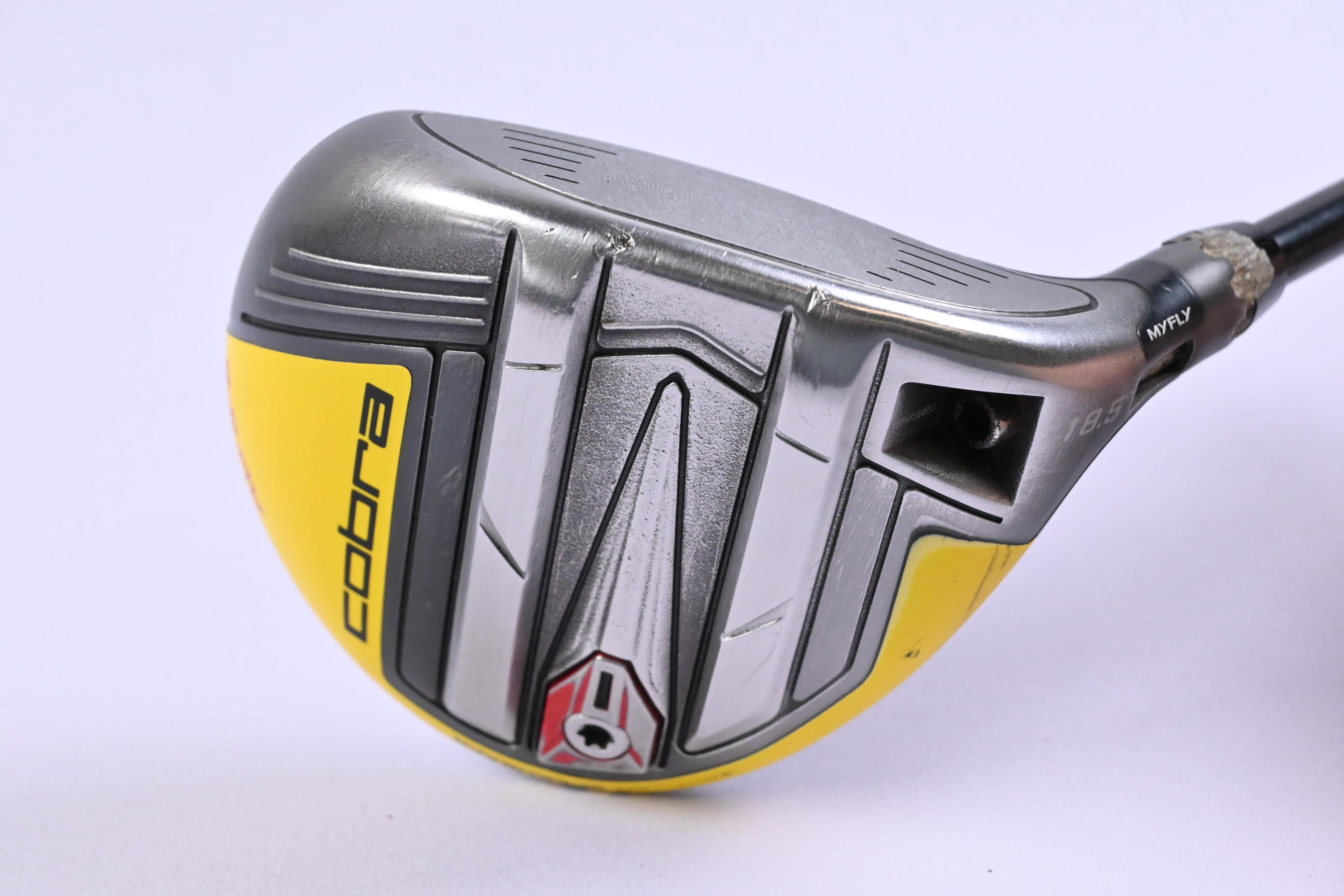 Cobra King F9 #5 Wood / 18.5 Degree / Regular Flex Fujikura Atoms Blue 7 Shaft