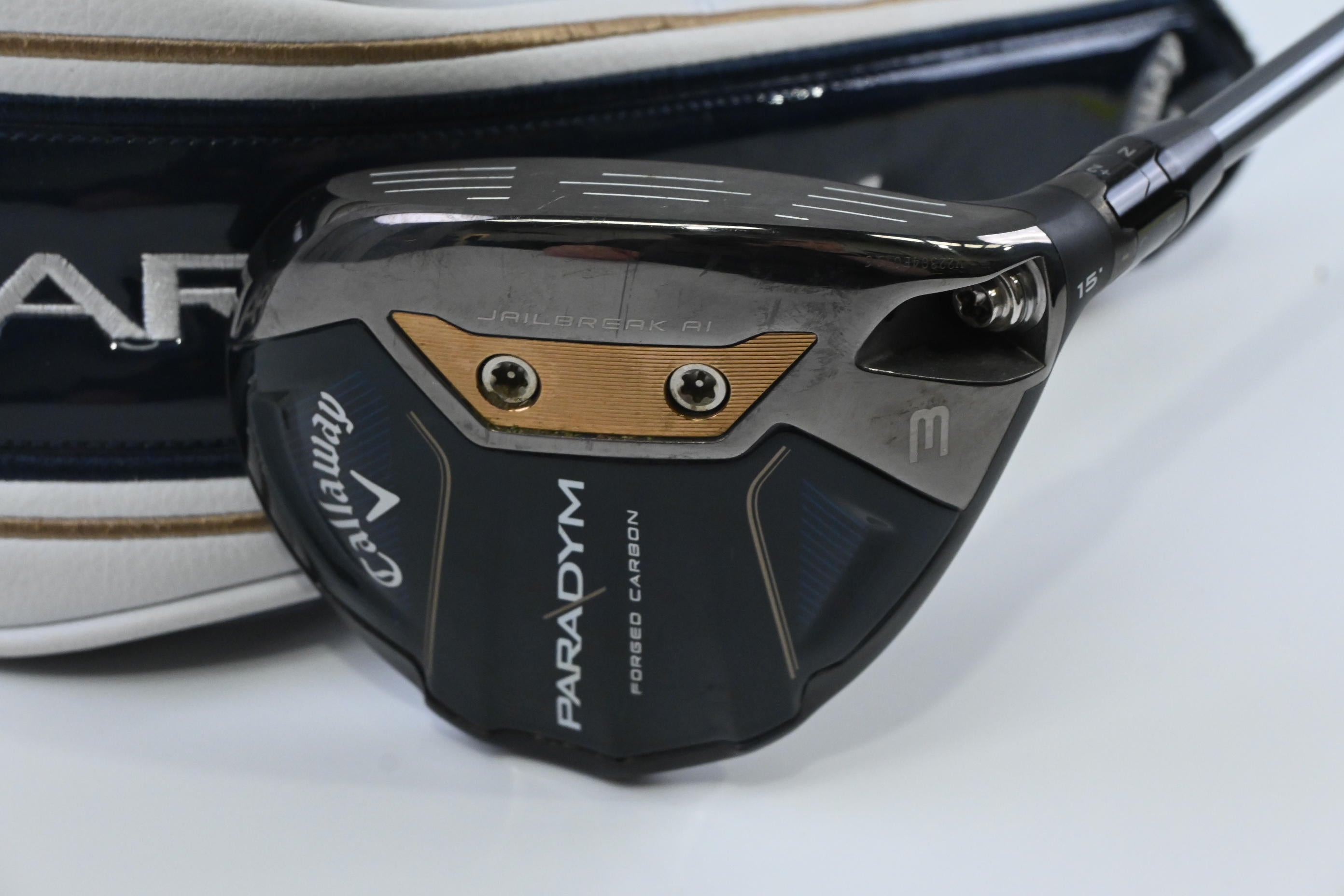 Callaway Paradym #3 Wood / 15 Degree / Regular Flex HZRDUS Gen4 Silver 60 Shaft