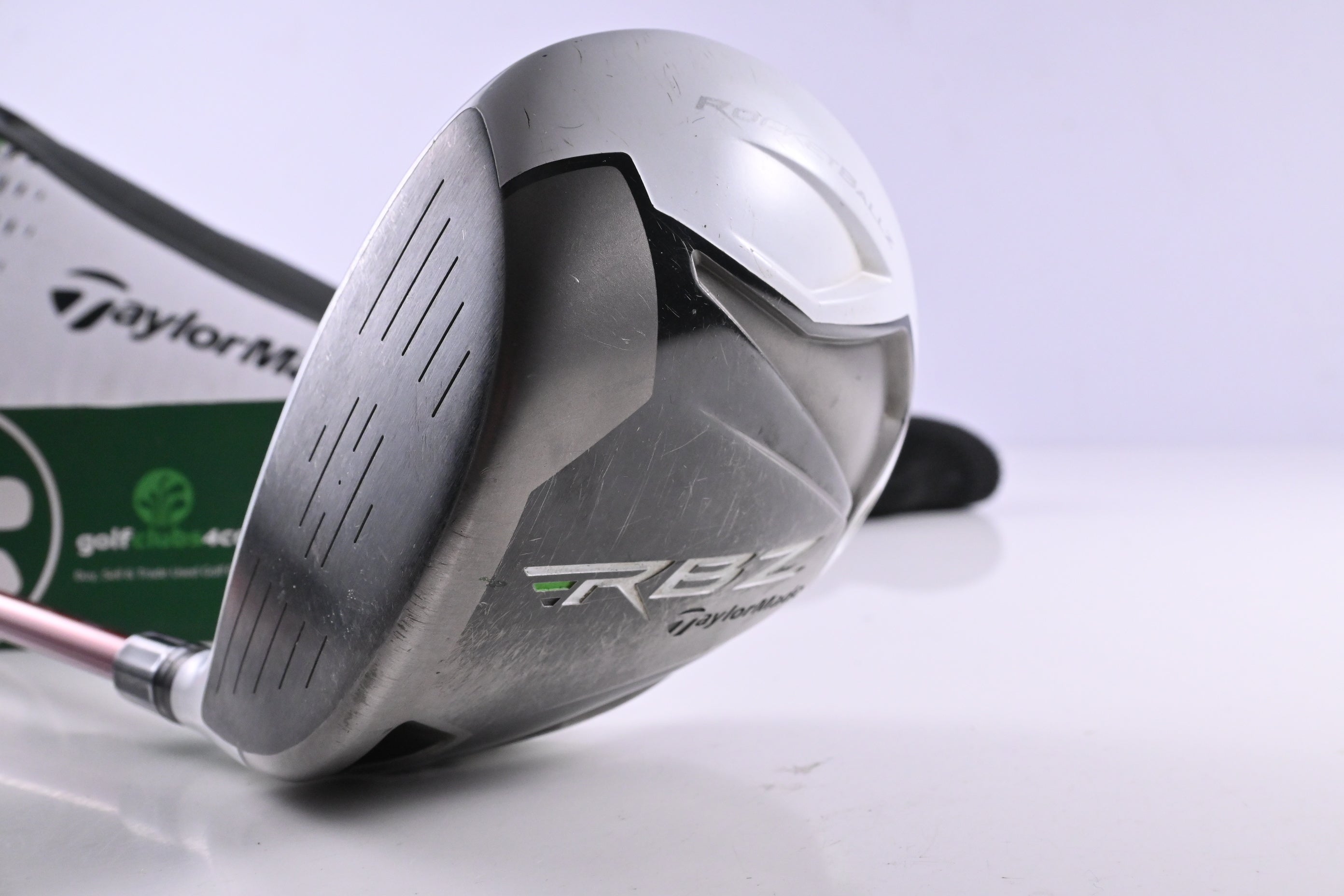 Left Hand Taylormade RBZ Driver / 9.5 Degree / X-Flex Fujikura Motore F1 55