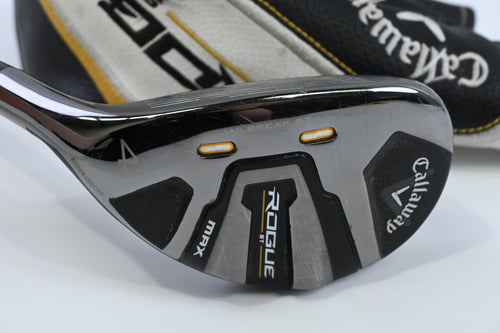 Left Hand Callaway Rogue ST Max #4 Hybrid / 20 Degree / Regular Flex Tensei AV
