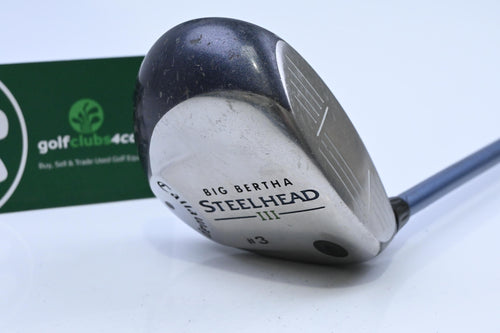 Ladies Callaway Steelhead III #3 Wood / 15 Degree / Ladies Flex Callaway System