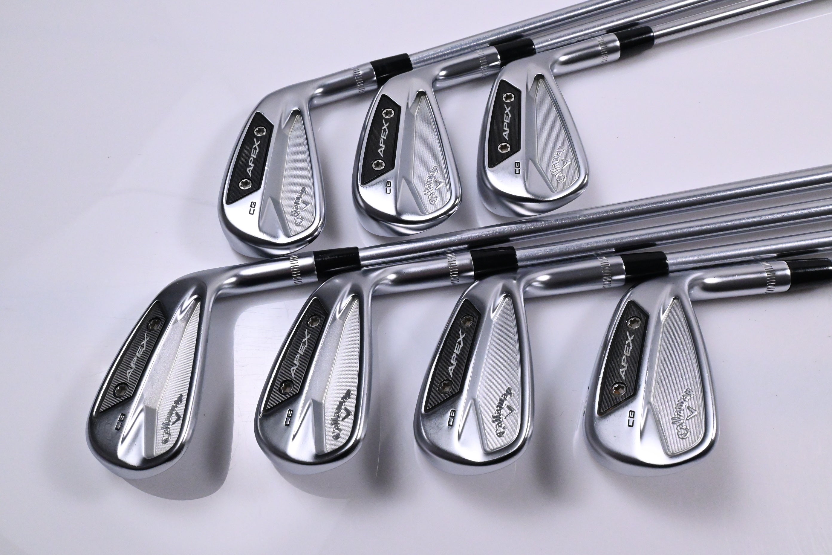 Callaway Apex CB 24 Irons / 4-10i / X-Flex Project X IO 115 Shafts